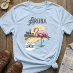 Aruba Flamingo T-Shirt