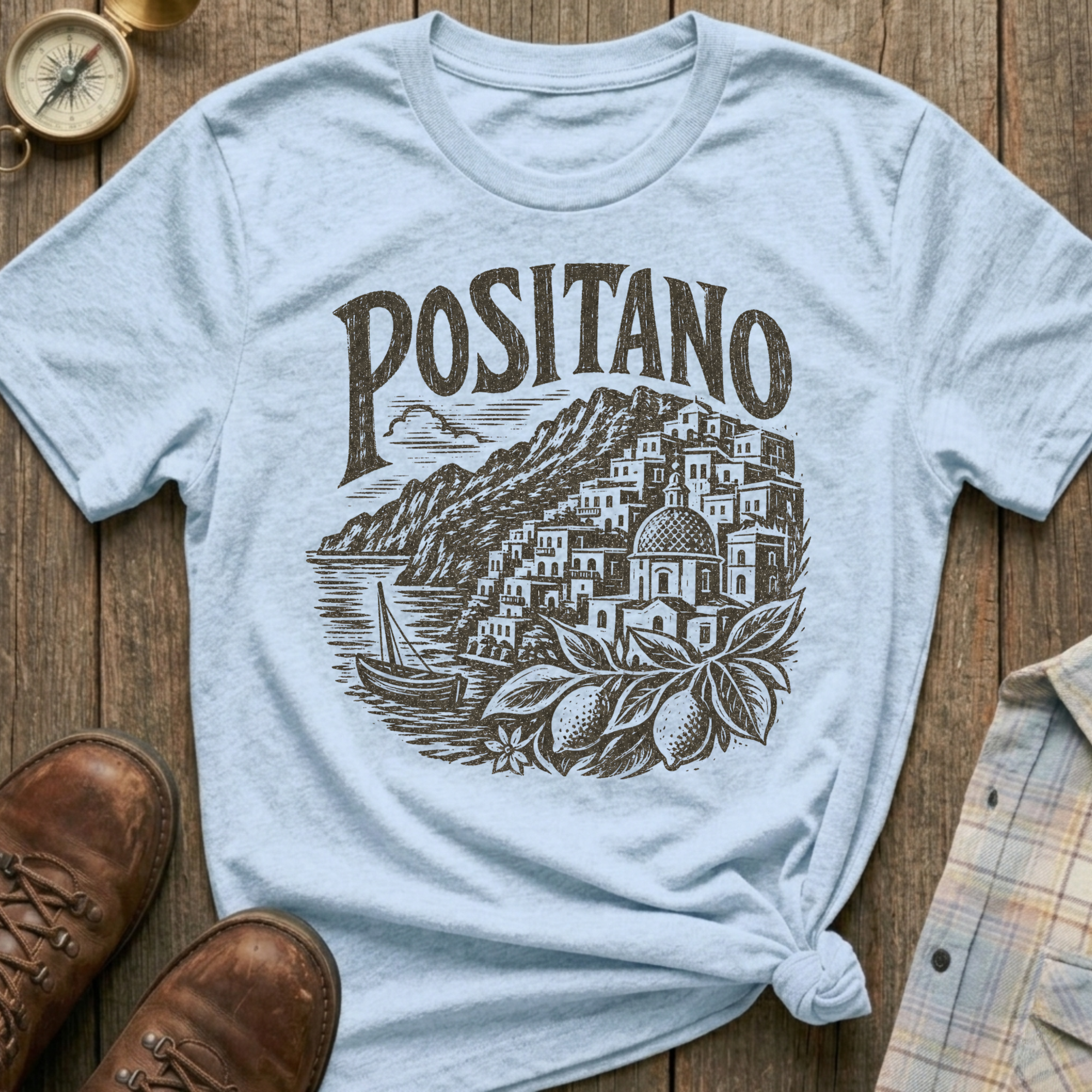 Positano Sketch T-Shirt