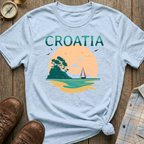 Croatia Sunset T-Shirt