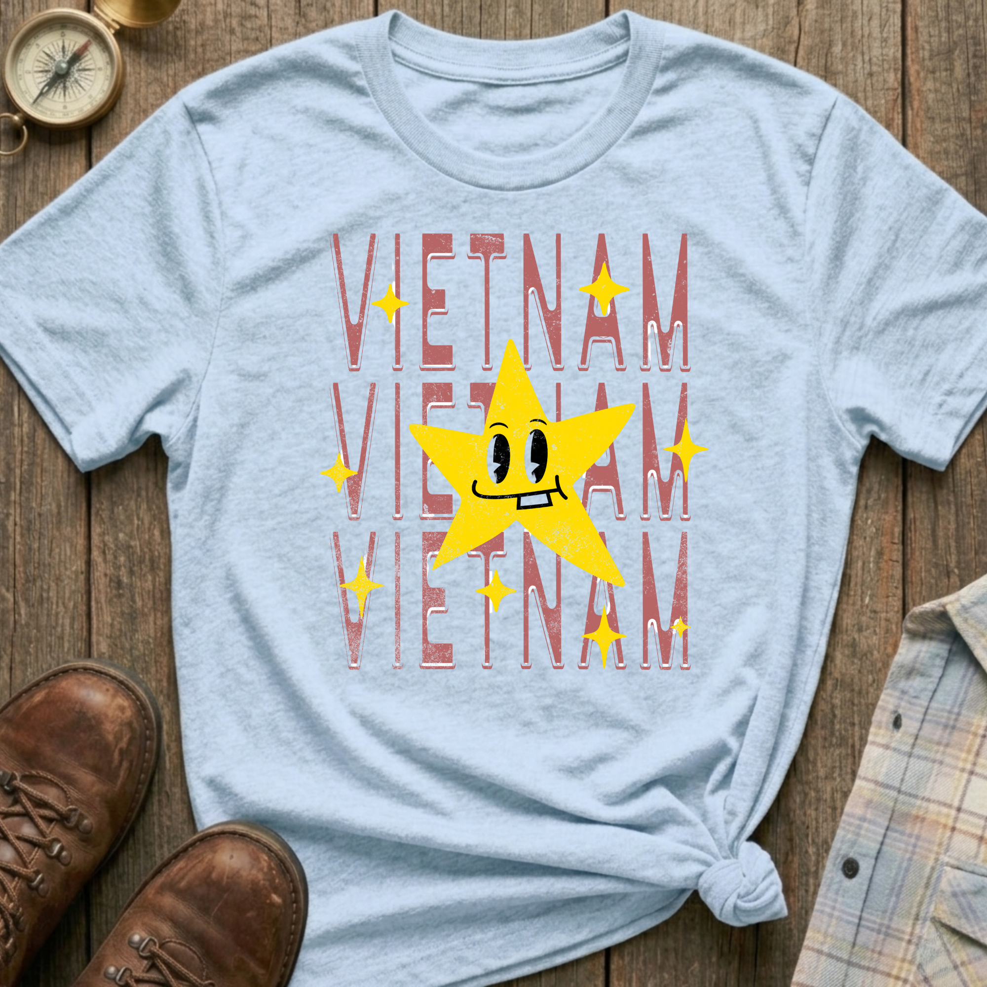 Vietnam Star T‑Shirt