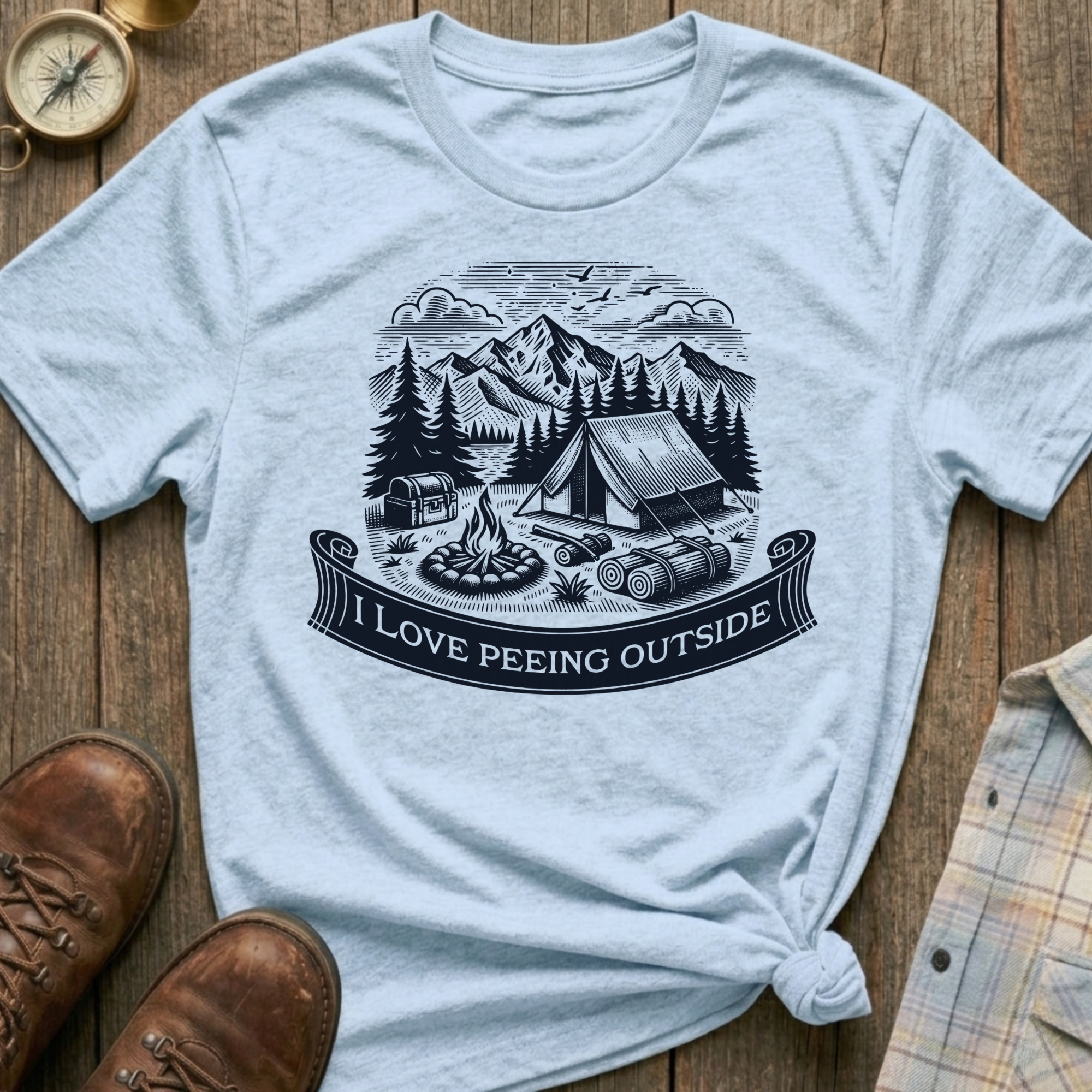 Love Peeing Outside T-Shirt