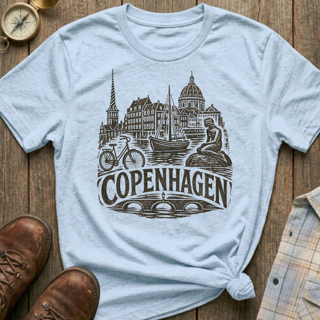 Copenhagen Sketch T-Shirt