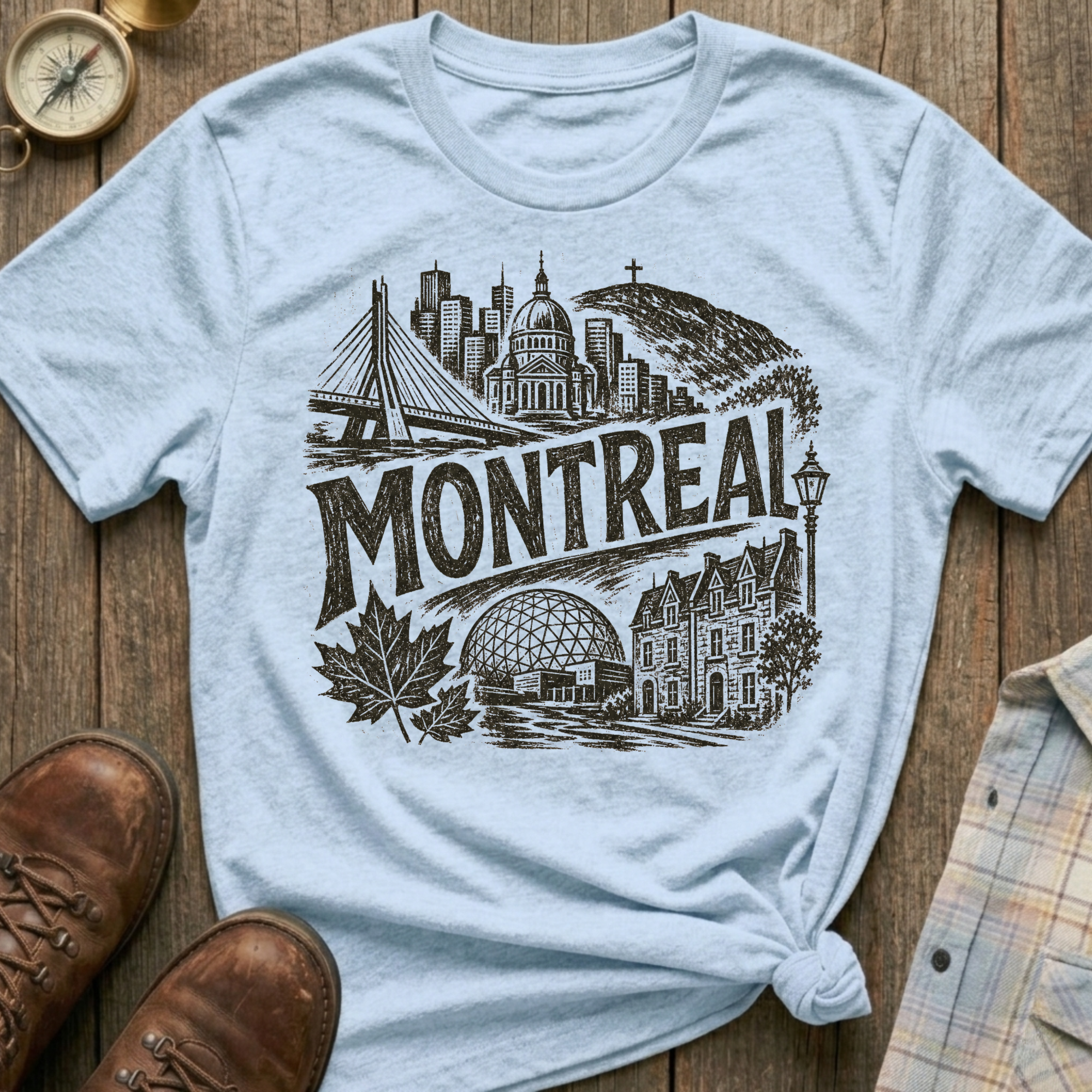 Montreal Sketch T-Shirt