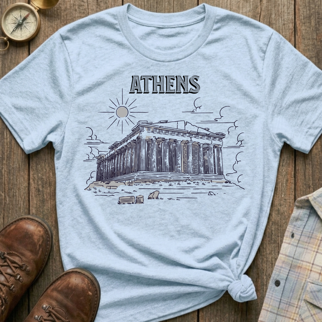 Athens Sketch T-Shirt