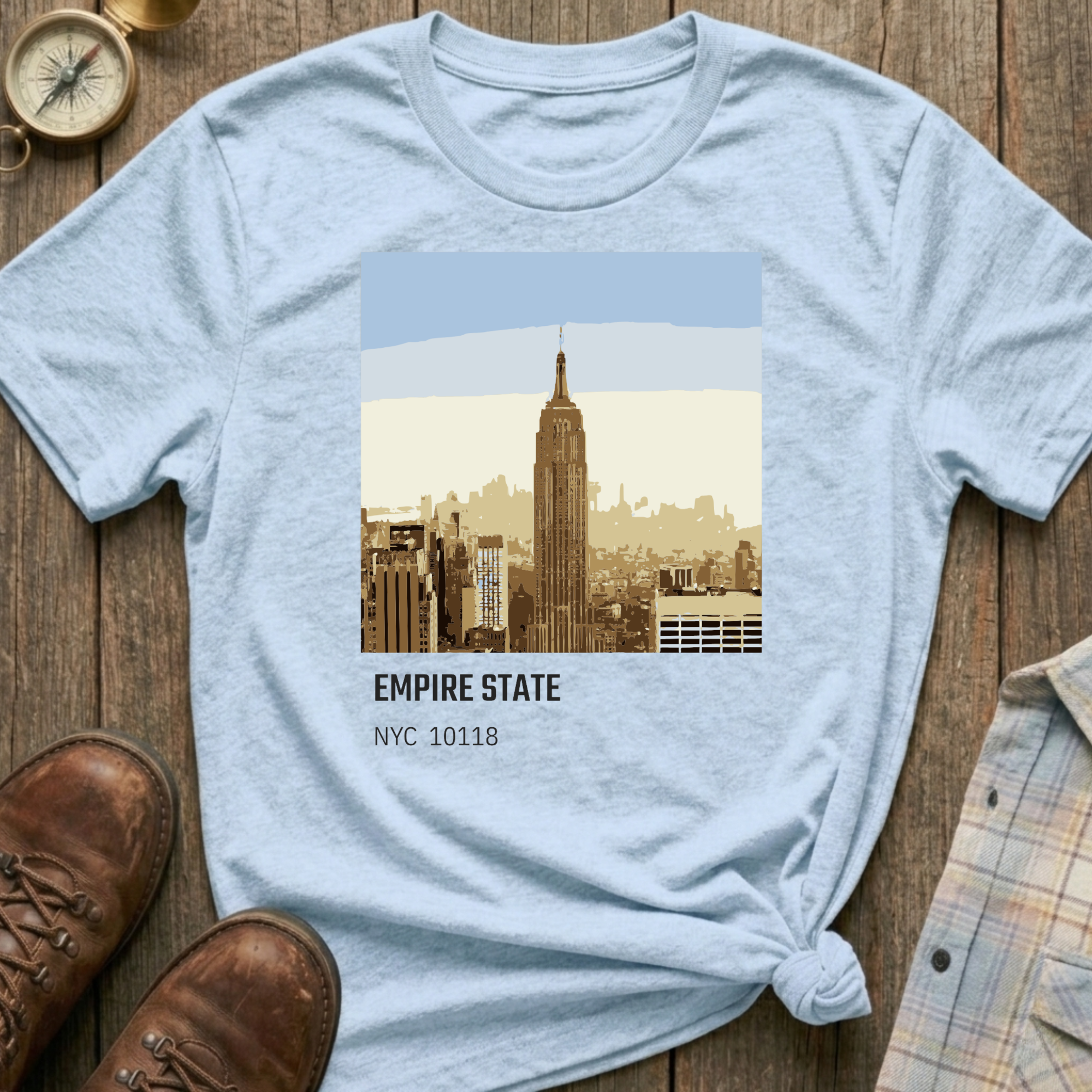 Empire State Skyline T-Shirt