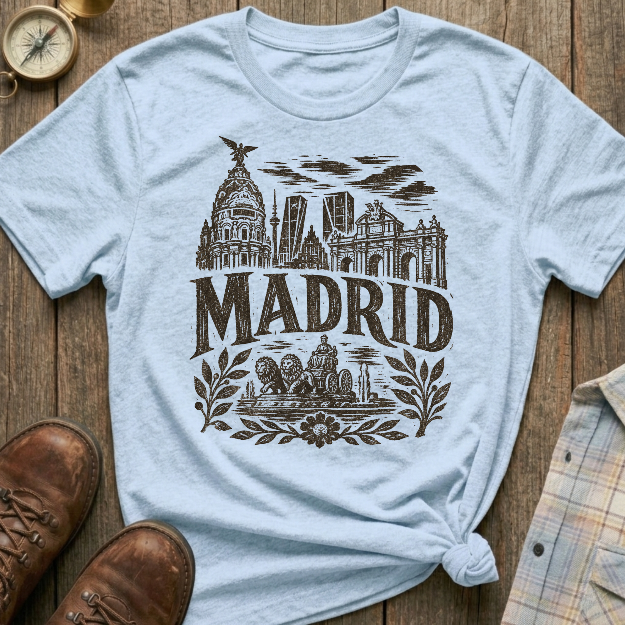 Madrid Sketch T-Shirt