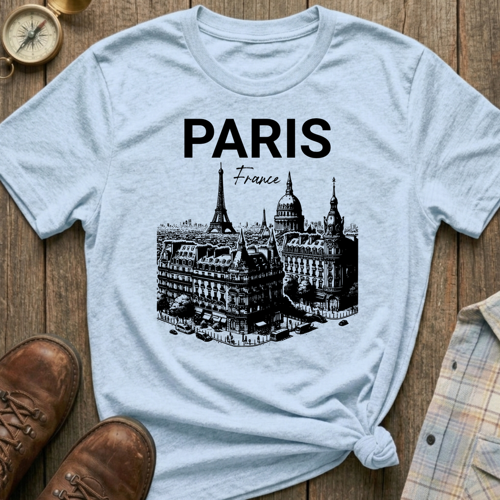 Paris Skyline T-Shirt