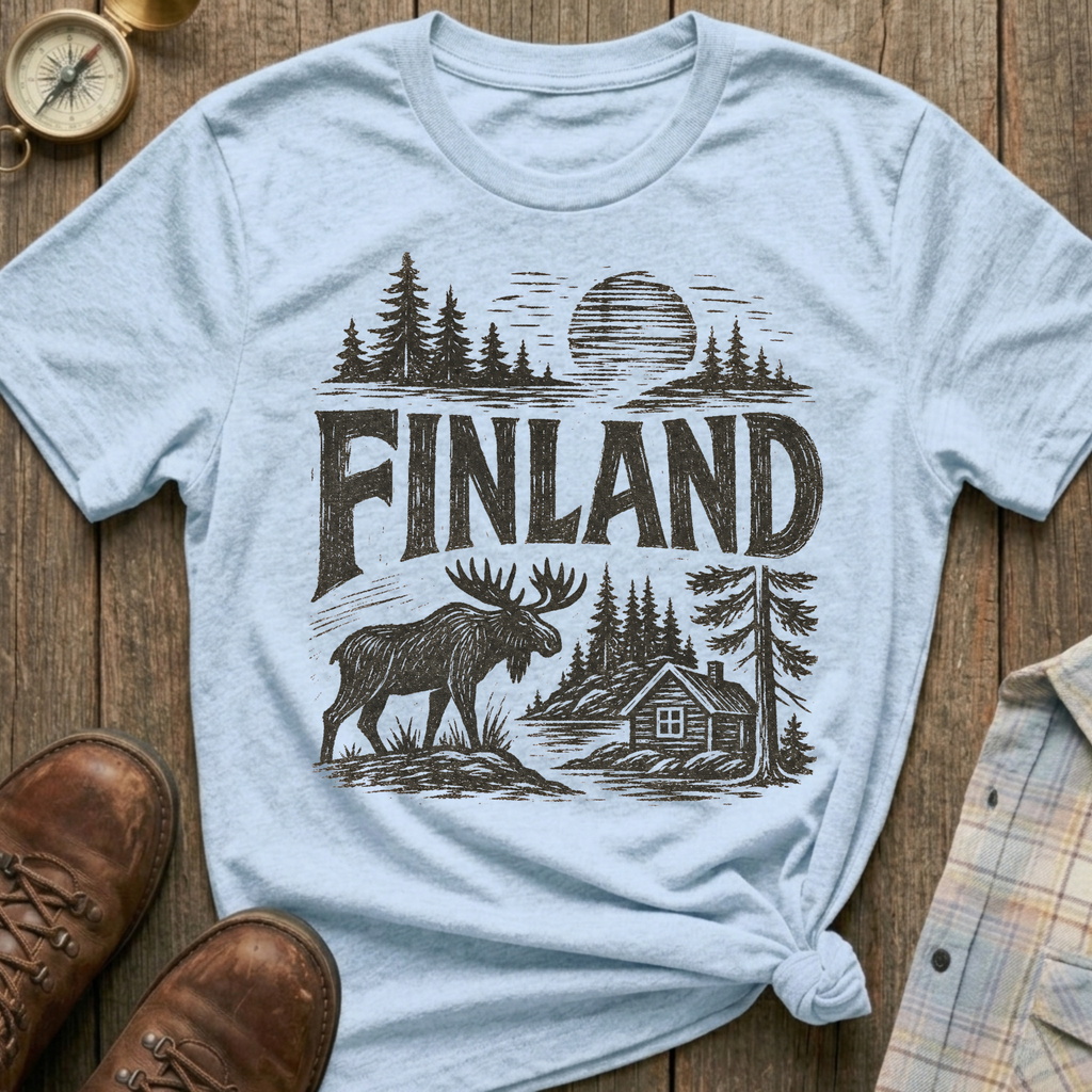 Finland Sketch T-Shirt