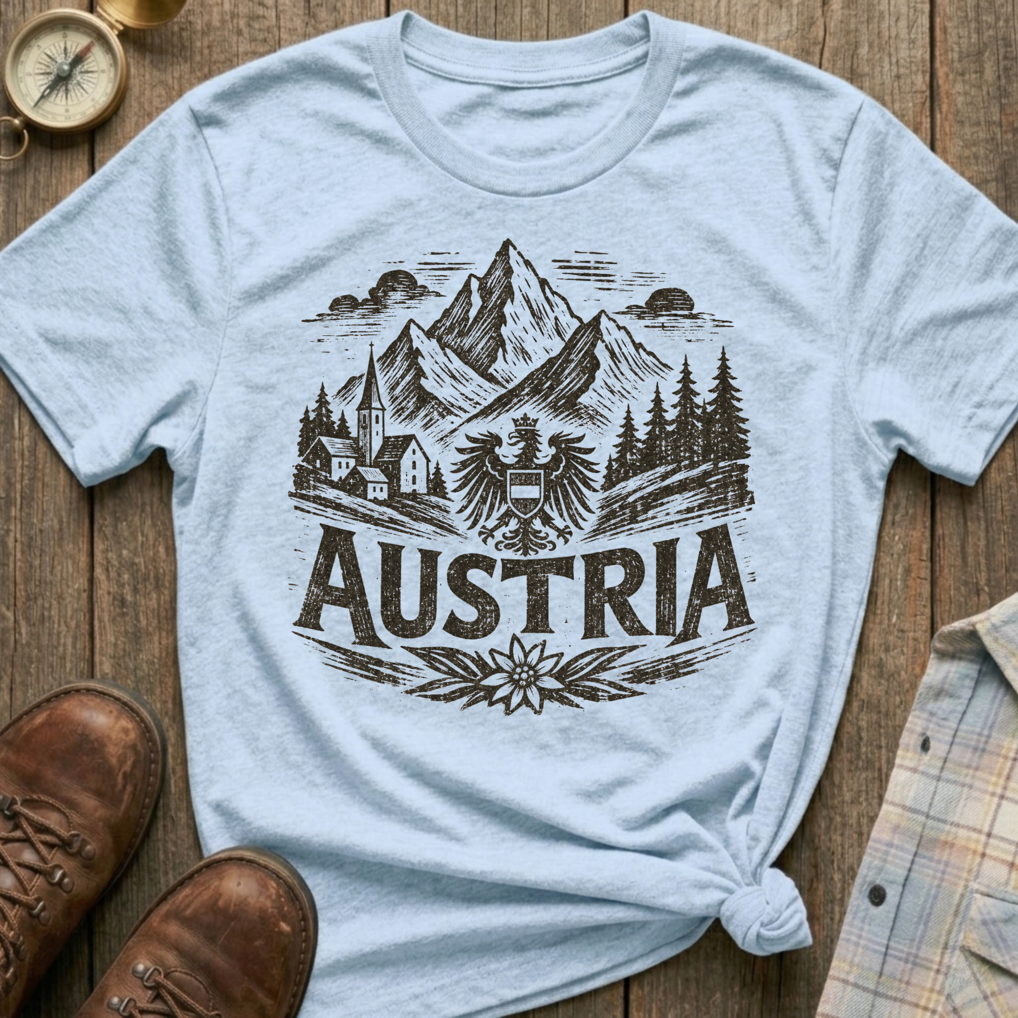 Austria Sketch T-Shirt