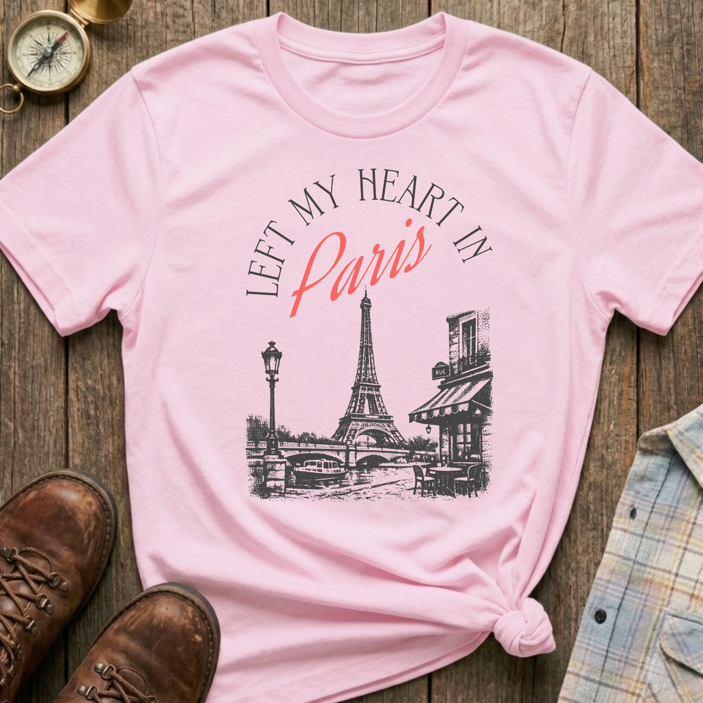 Paris Heart T-Shirt