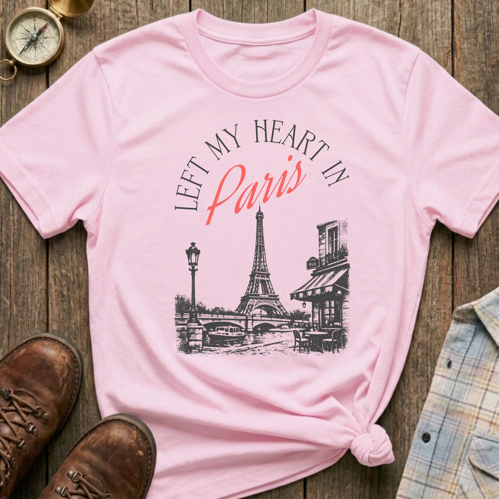 Paris Heart T-Shirt