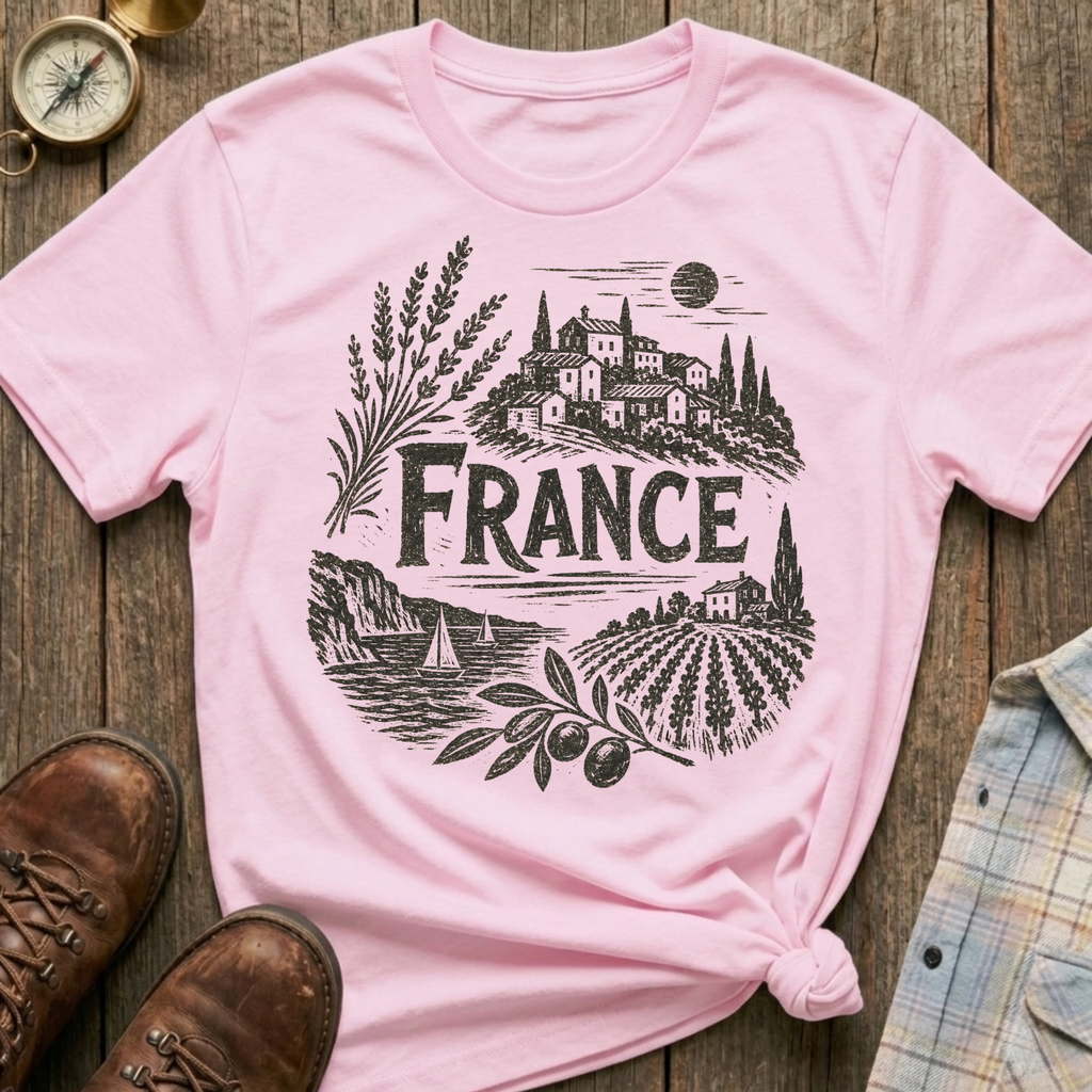 France Sketch T-Shirt