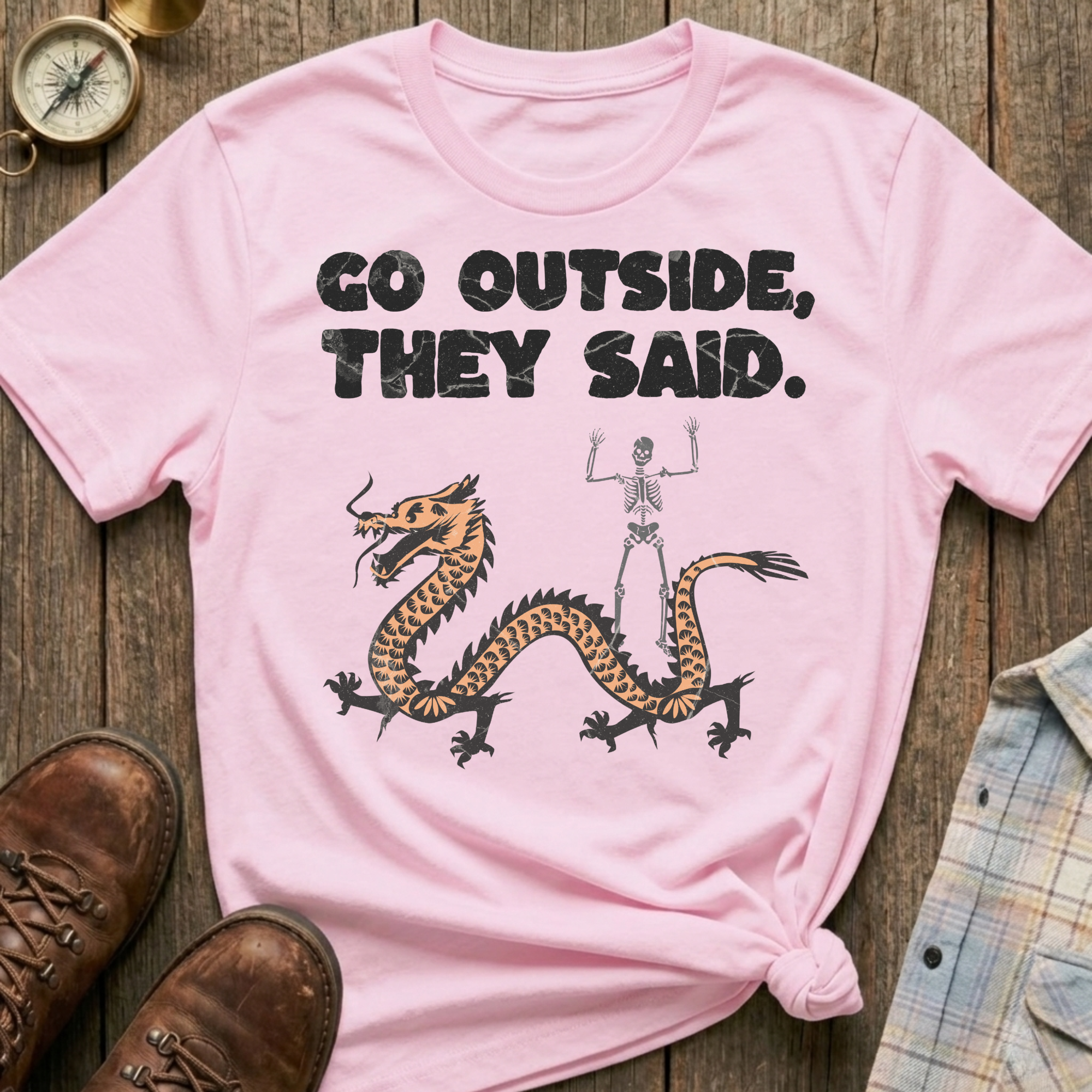 Dragon & Skeleton T-Shirt