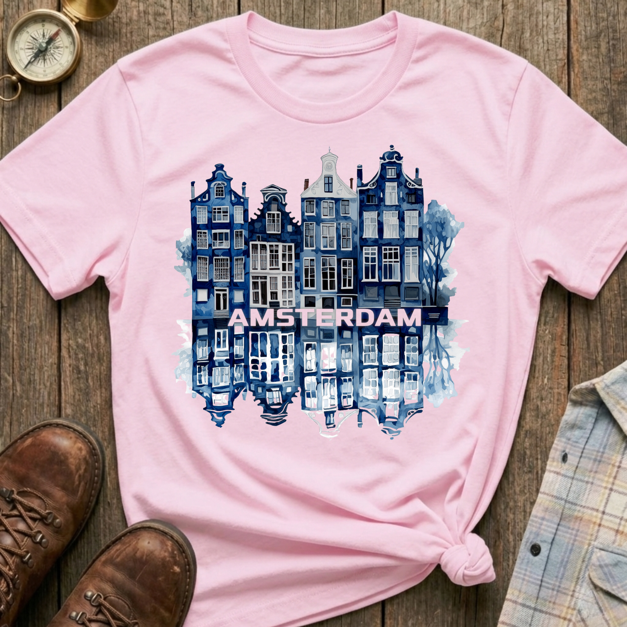 Amsterdam Houses T-Shirt