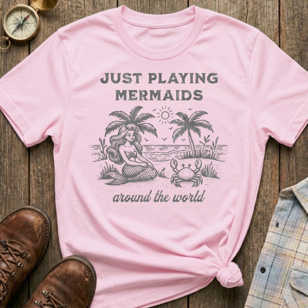 Playing Mermaids T-Shirt