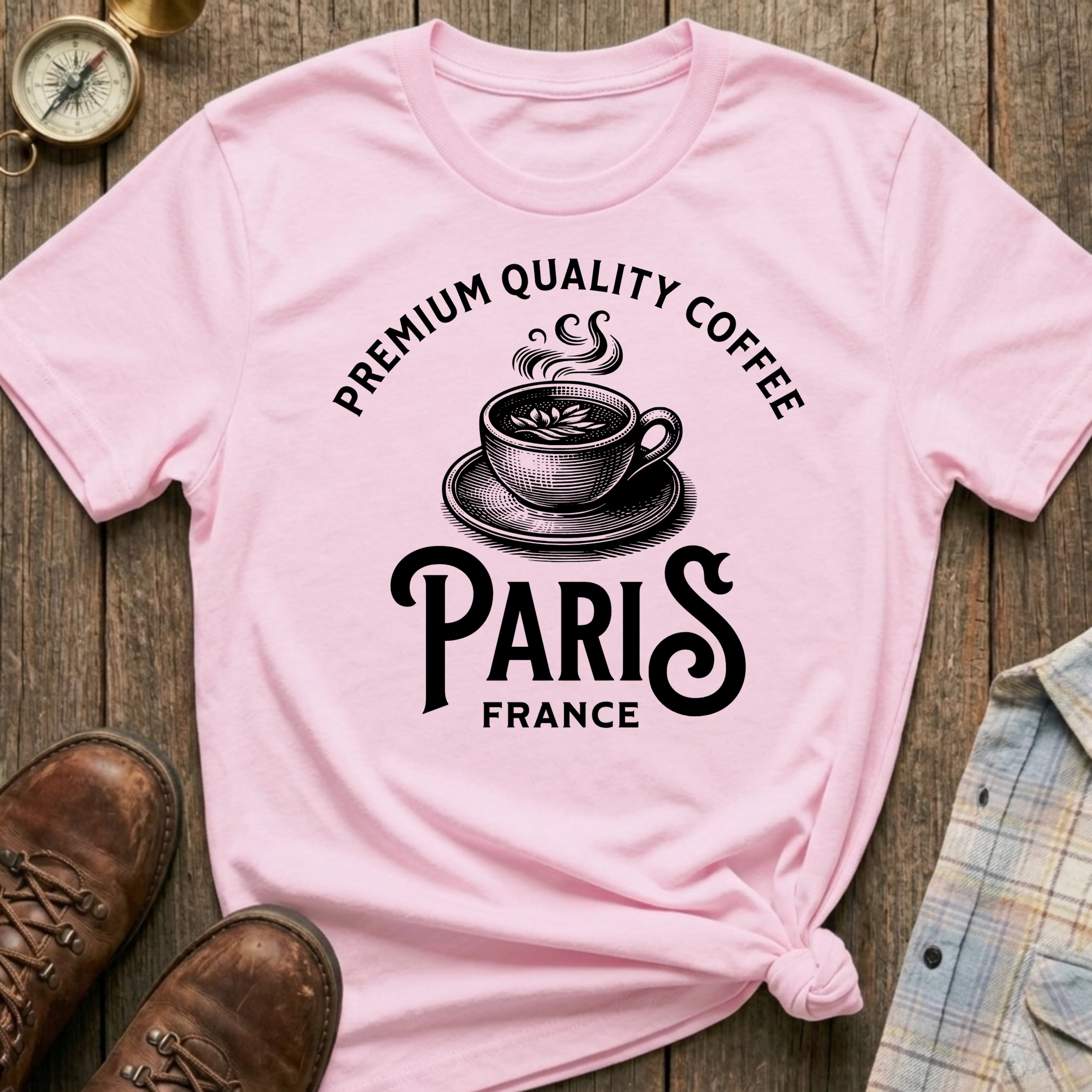Paris Coffee T-Shirt