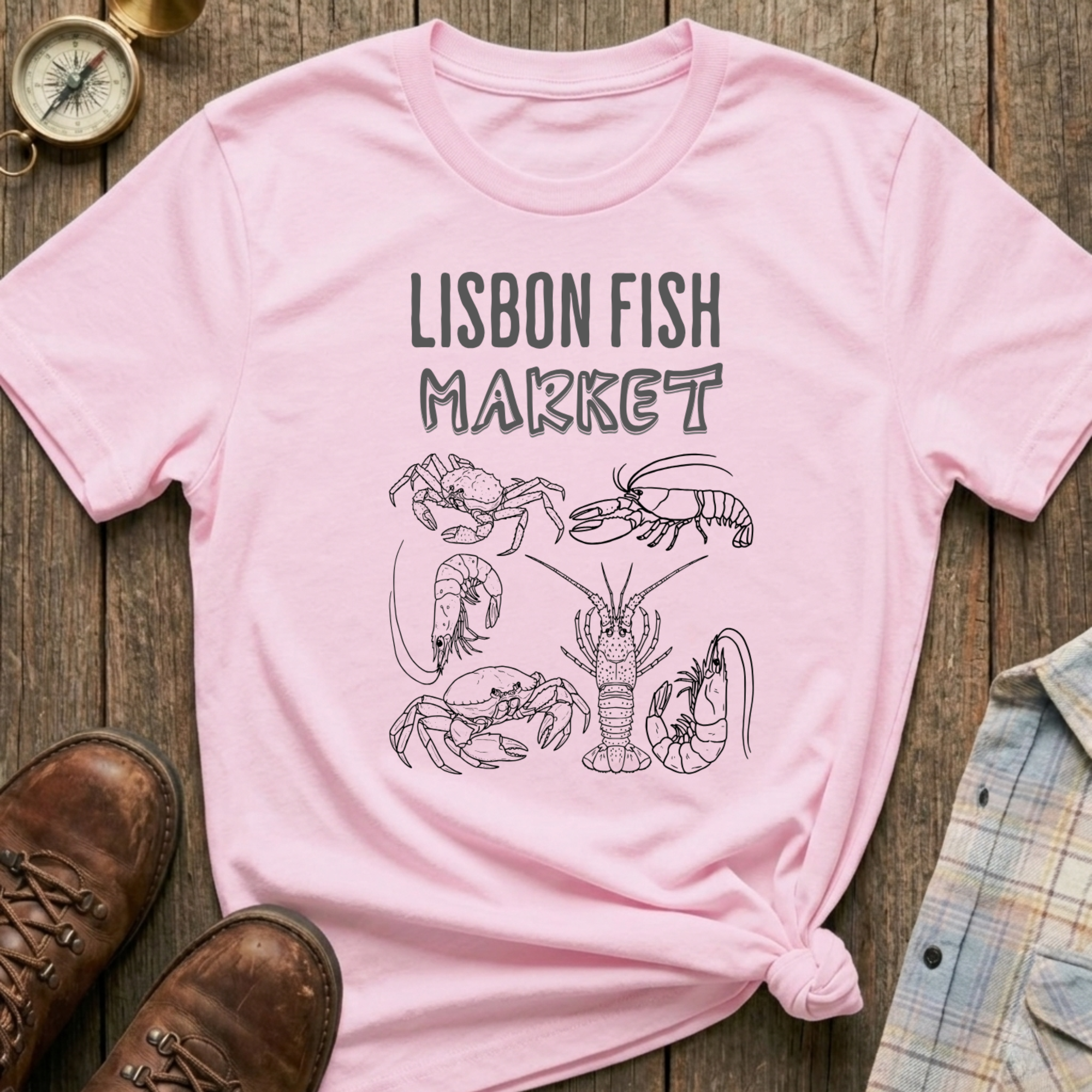 Lisbon Fish Market T-Shirt
