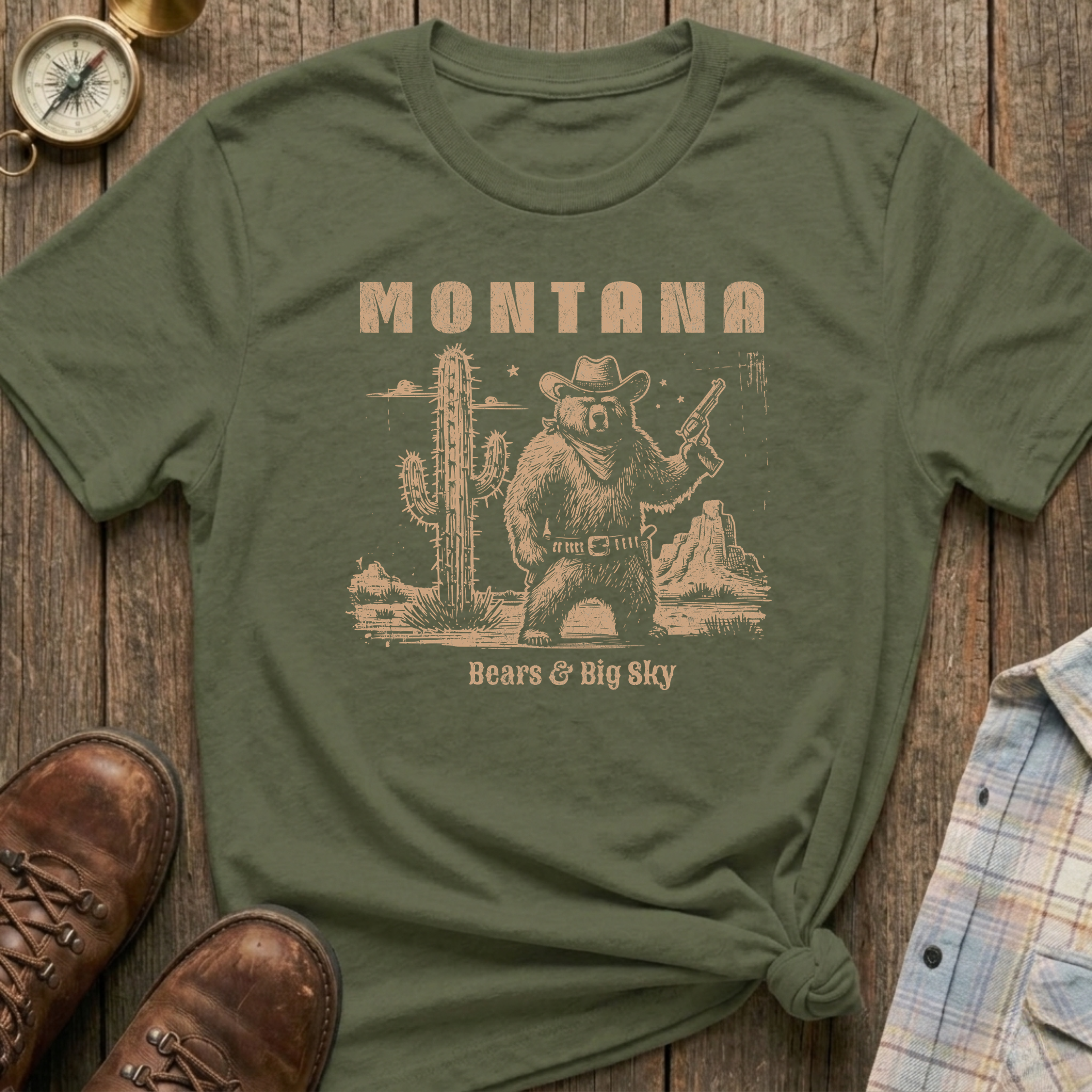Montana Bear T-Shirt