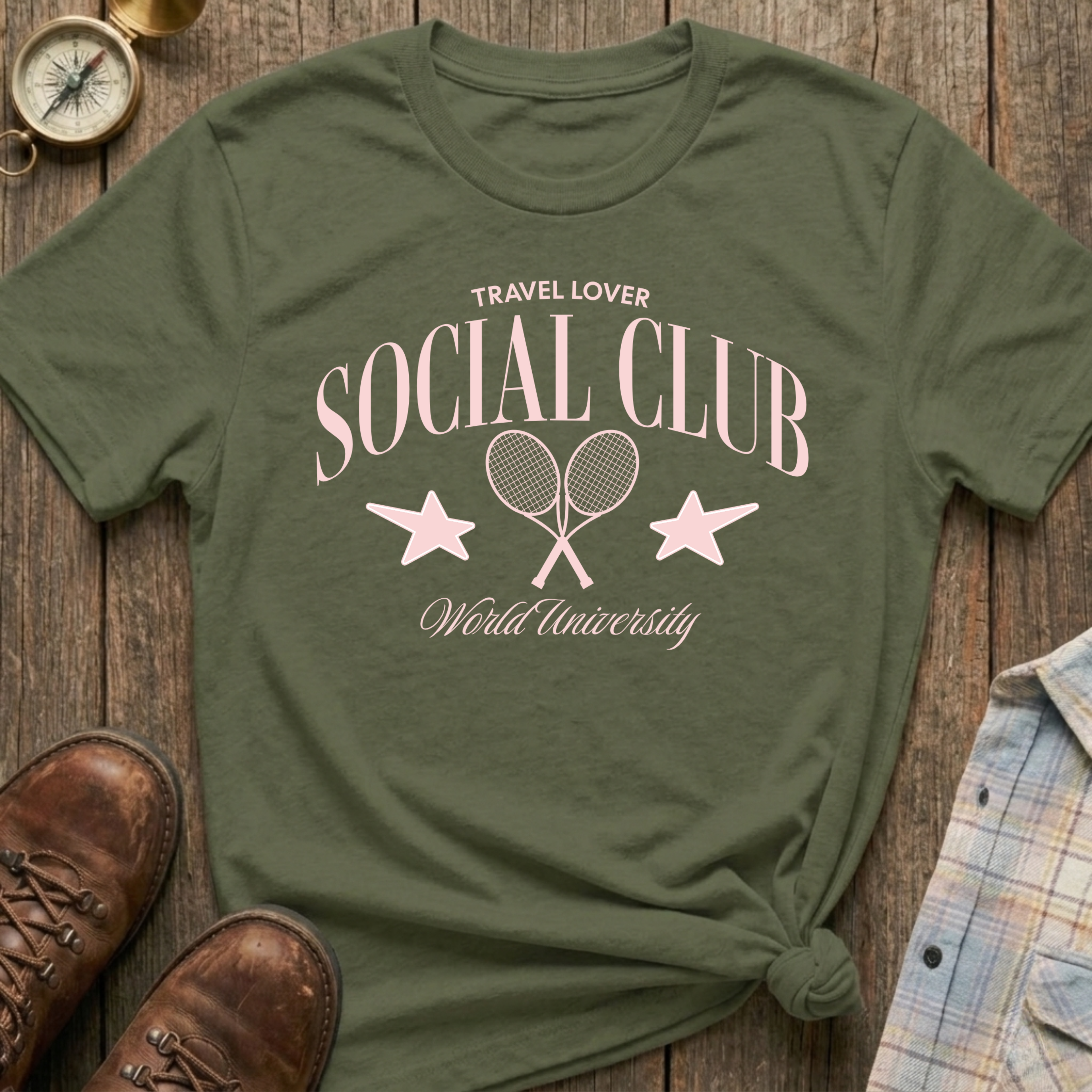 Travel Lover Club T-Shirt