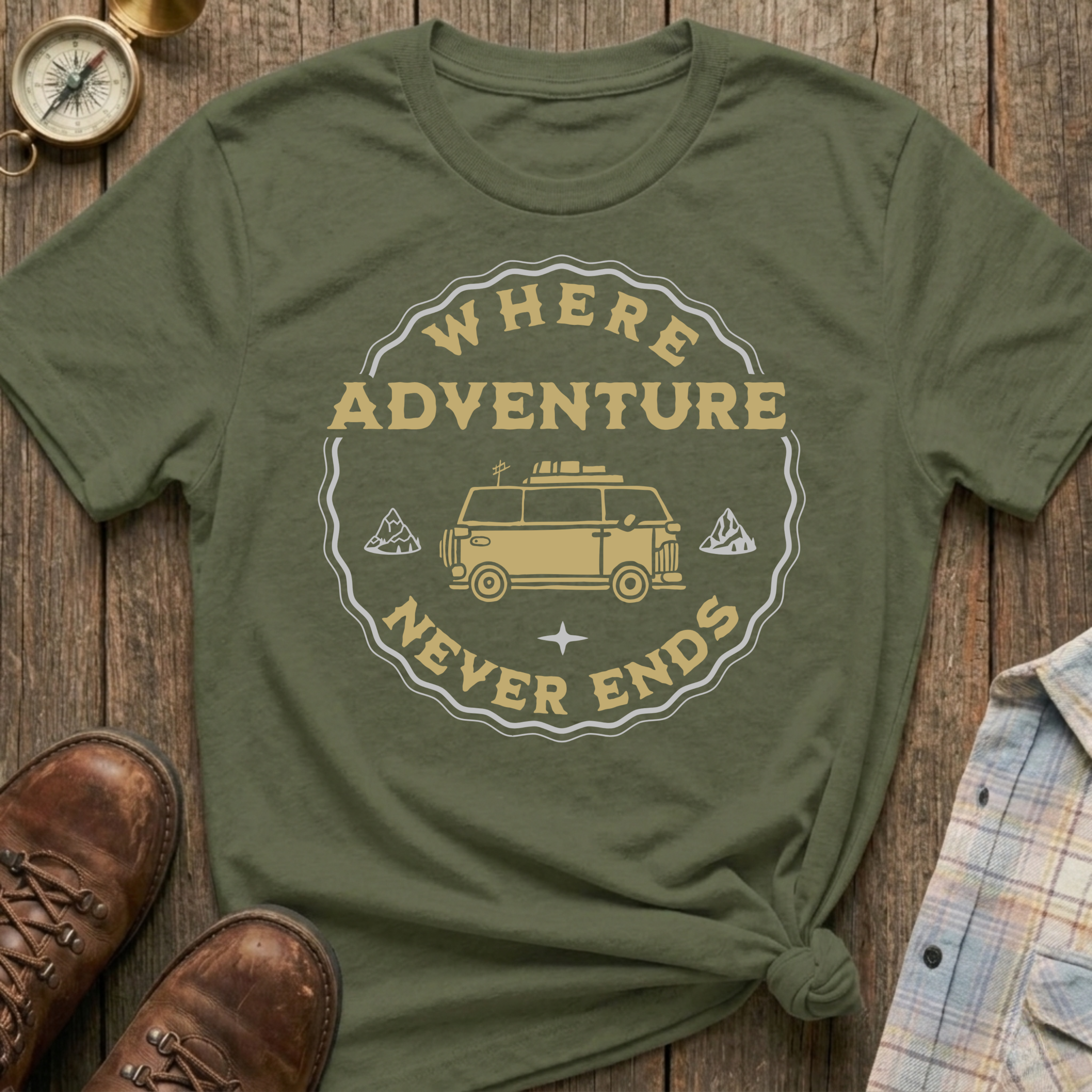 Where Adventure T-Shirt