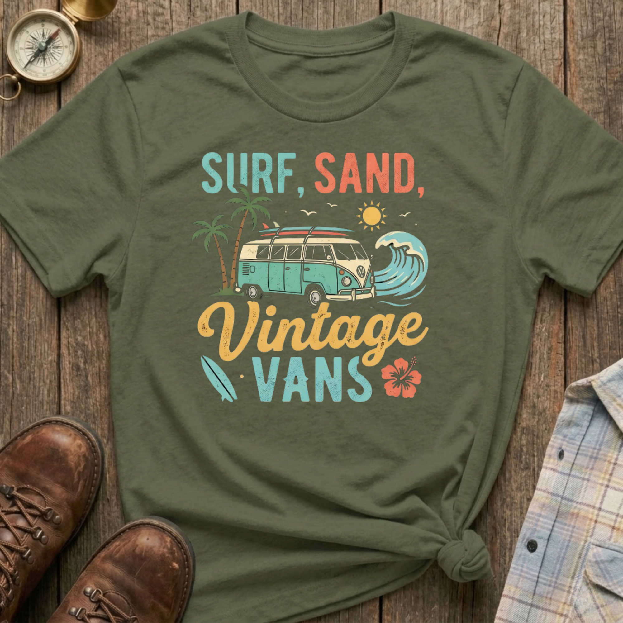 Surf, Sand & Vans T-Shirt