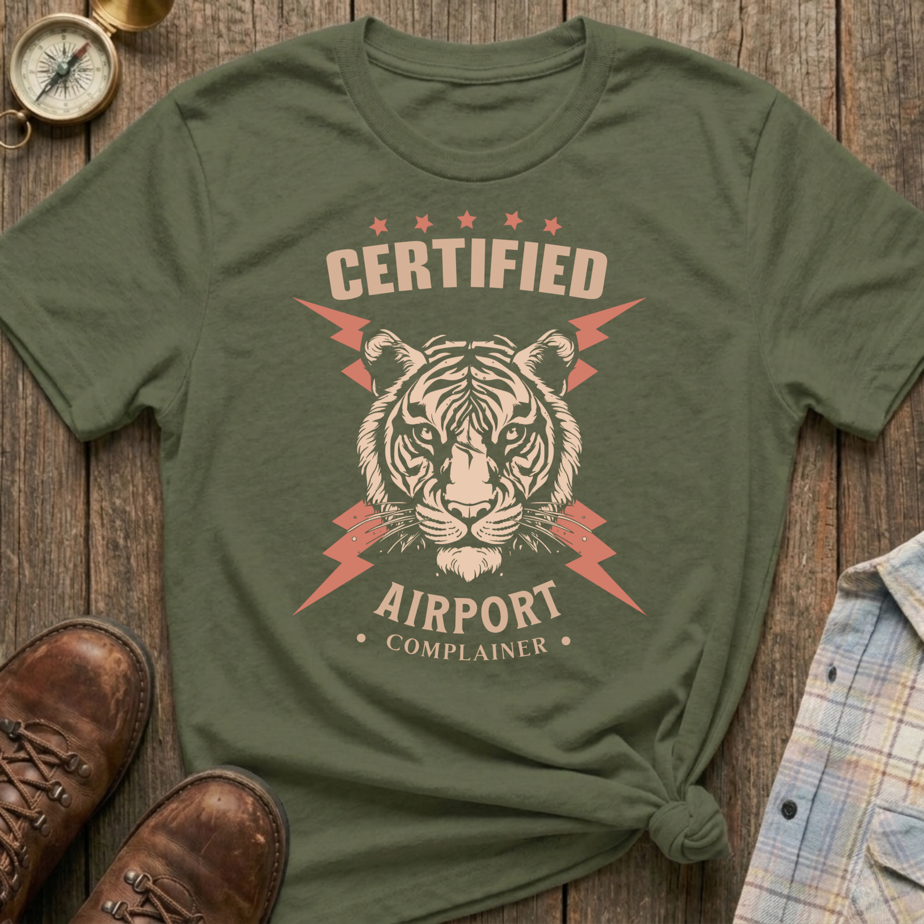 Airport Tiger T-Shirt