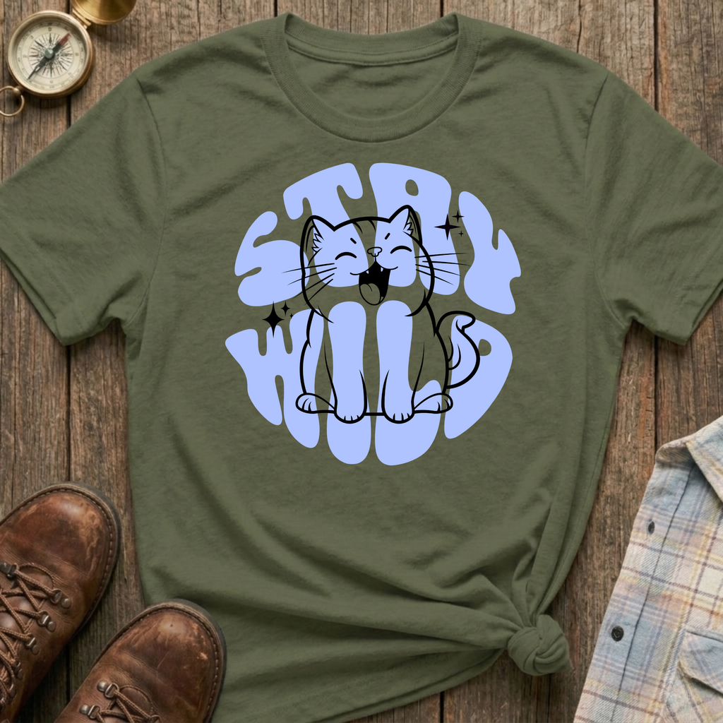 Stay Wild Cat T-Shirt