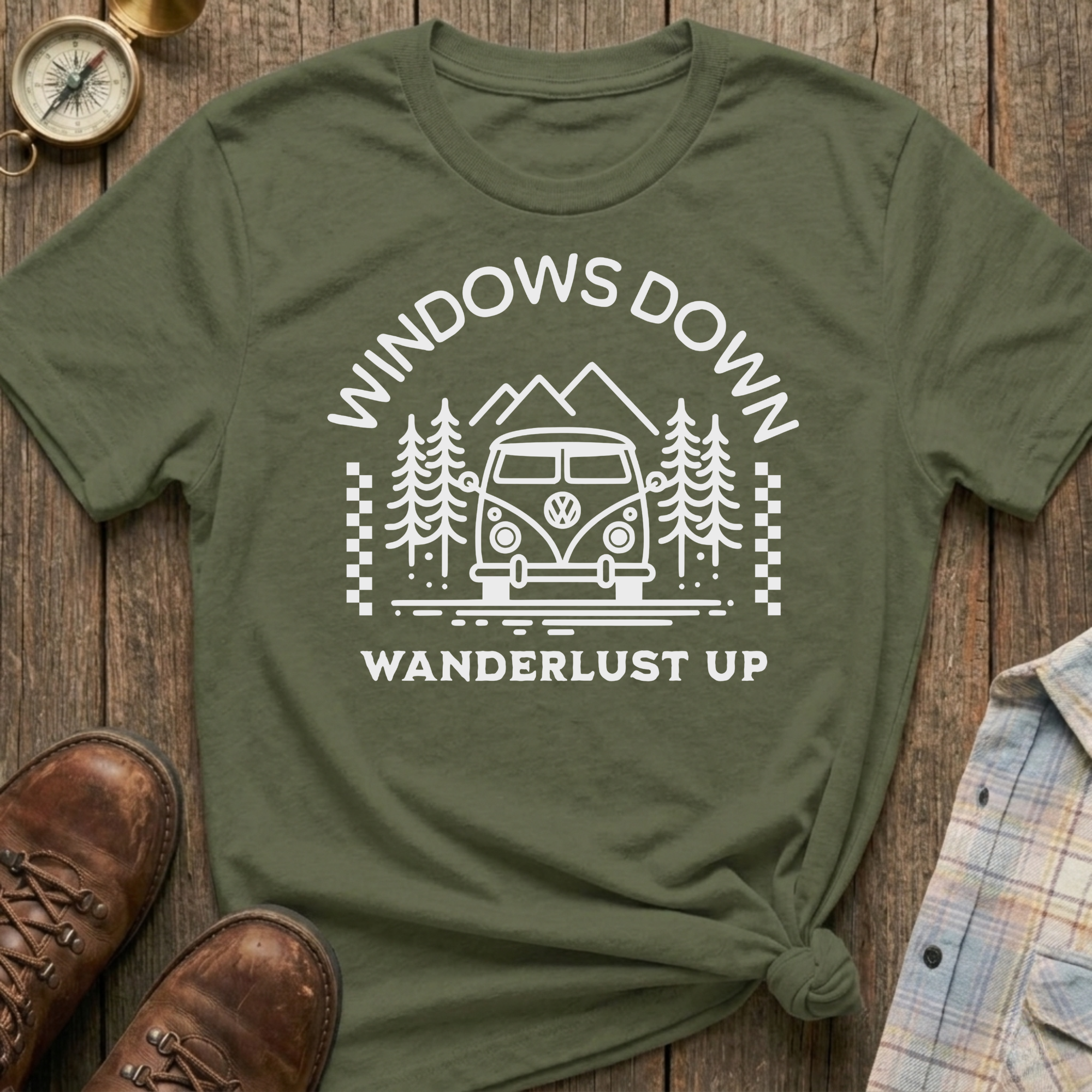 Windows Down T‑Shirt