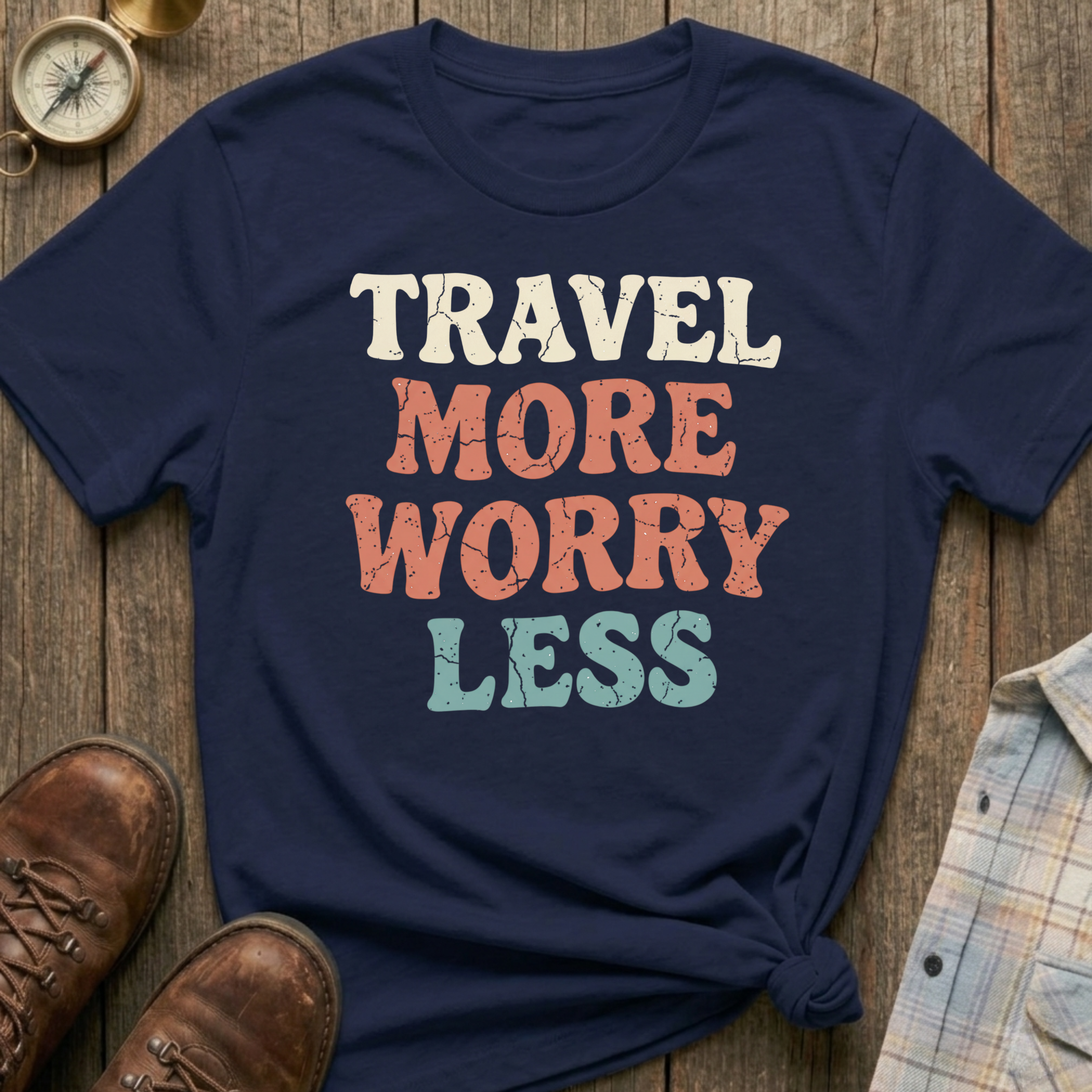 Travel More Graphic T-Shirt