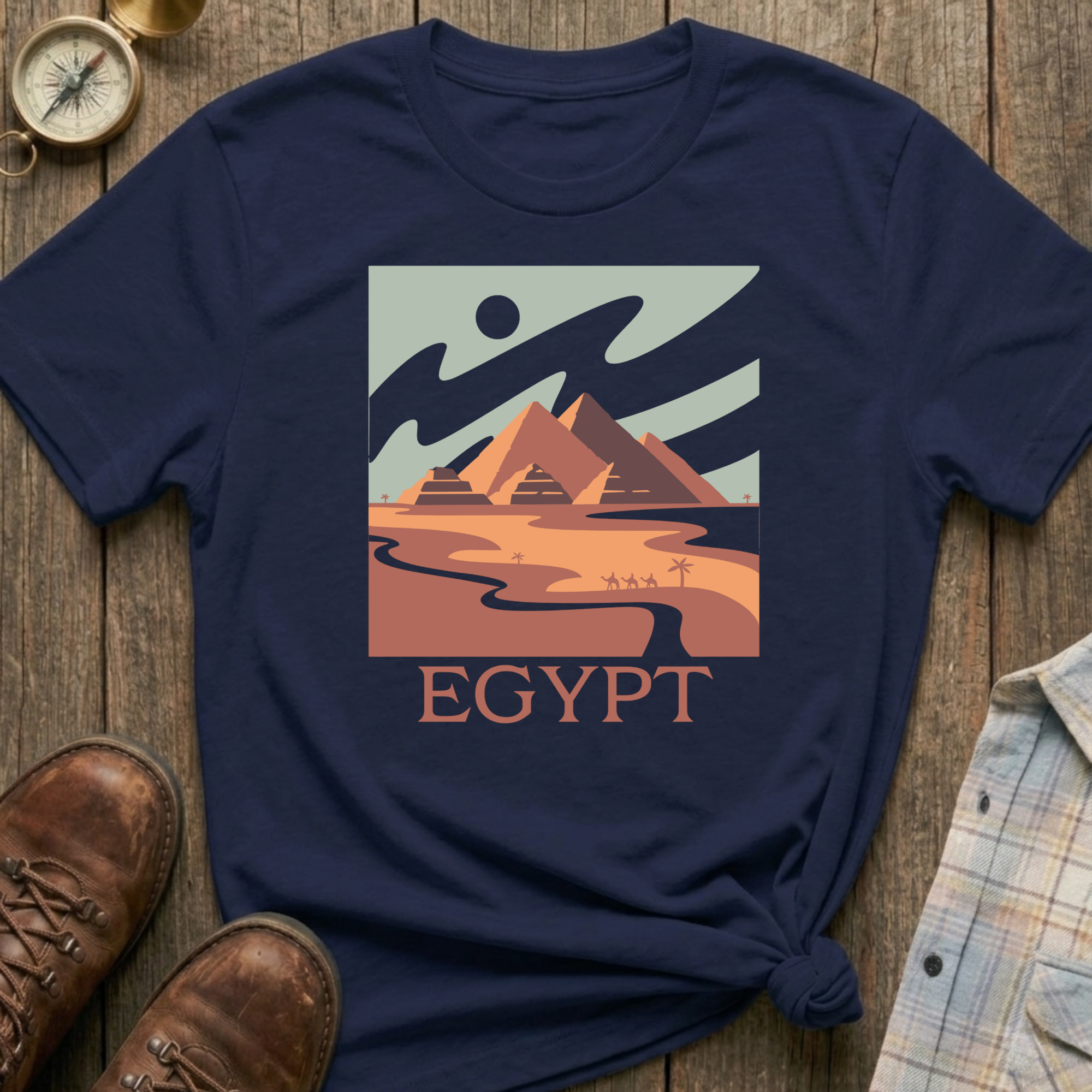 Egypt Pyramids T‑Shirt