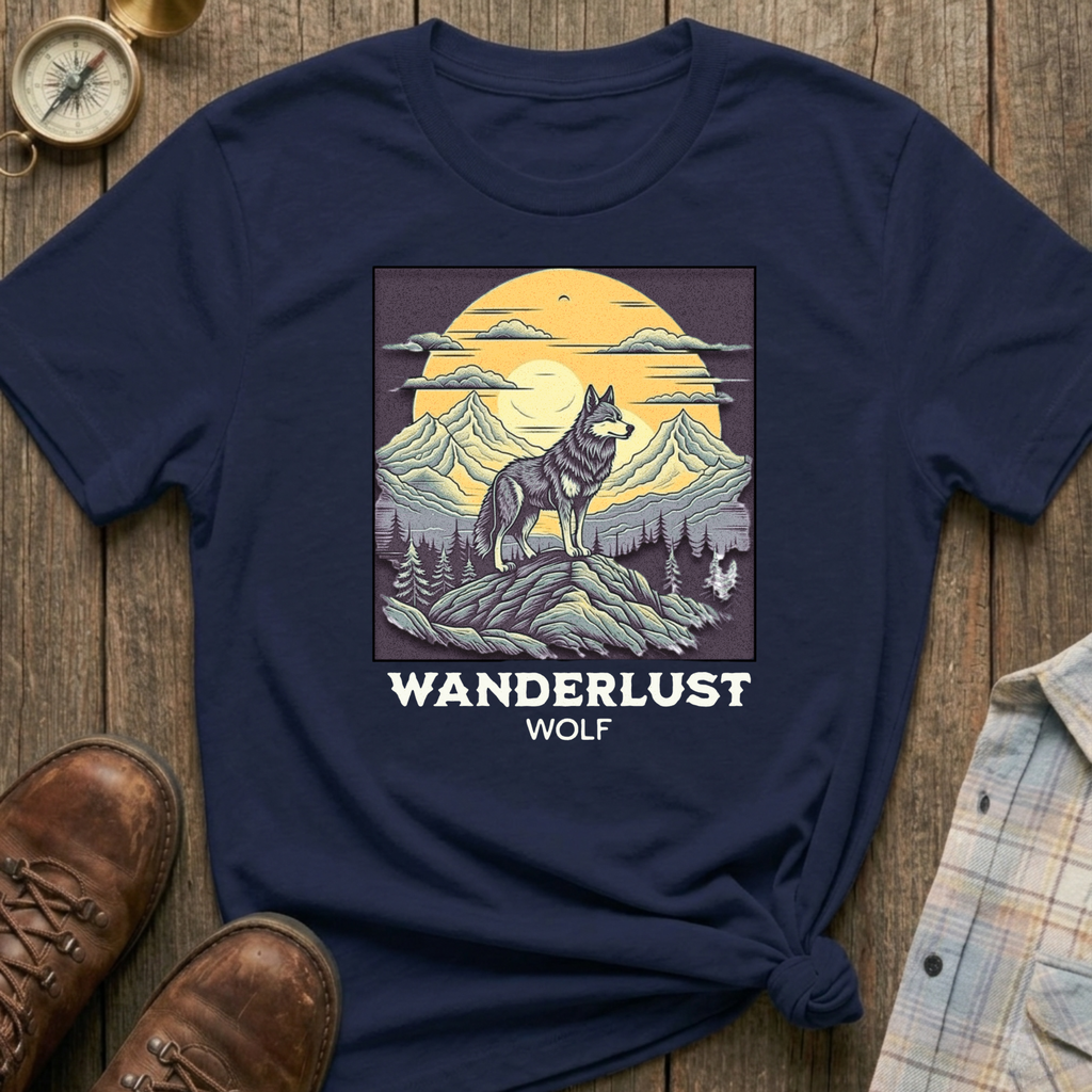 Wanderlust Wolf T-Shirt