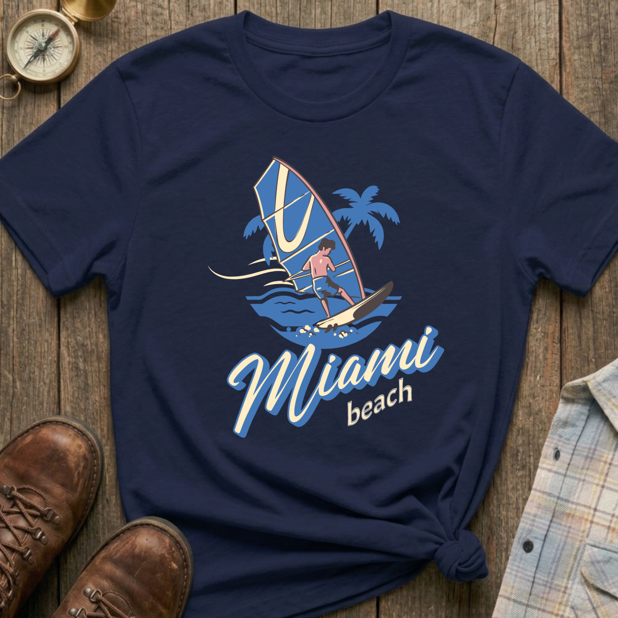 Miami Windsurfing T-Shirt