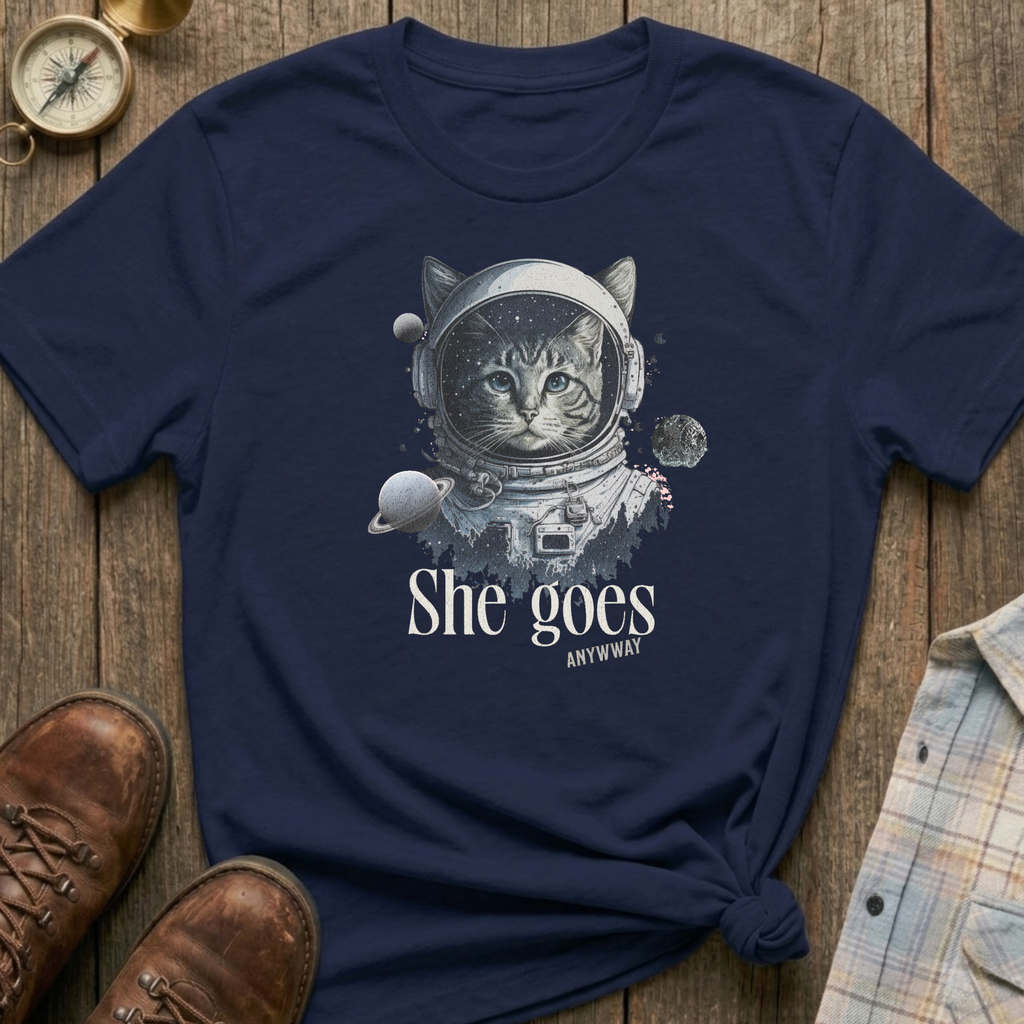 She Goes Anyway T-Shirt