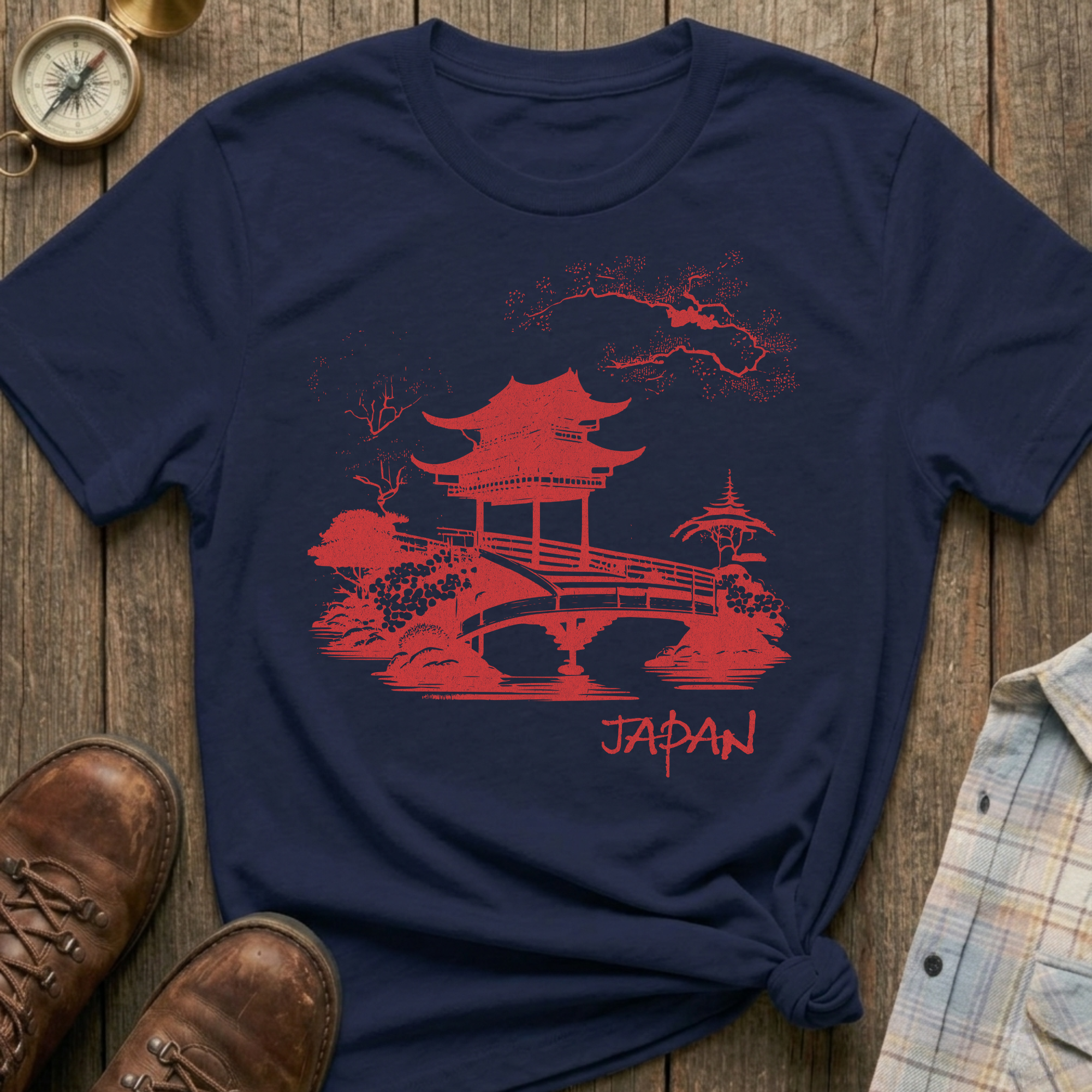 Japan Pagoda T-Shirt