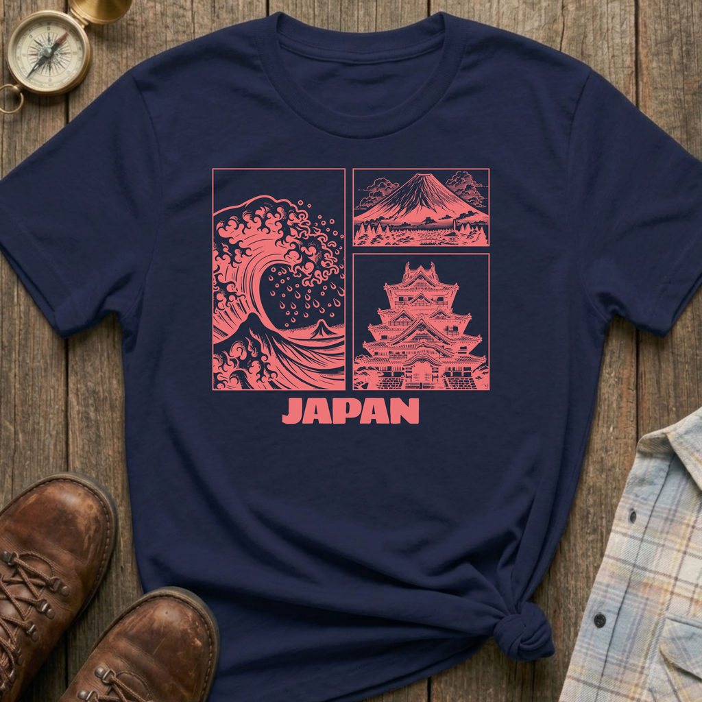 Japan Landmarks T-Shirt