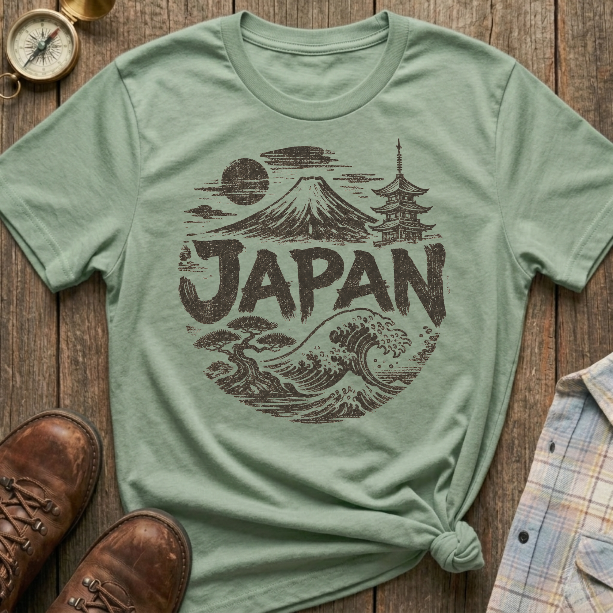 Japan Sketch T-Shirt