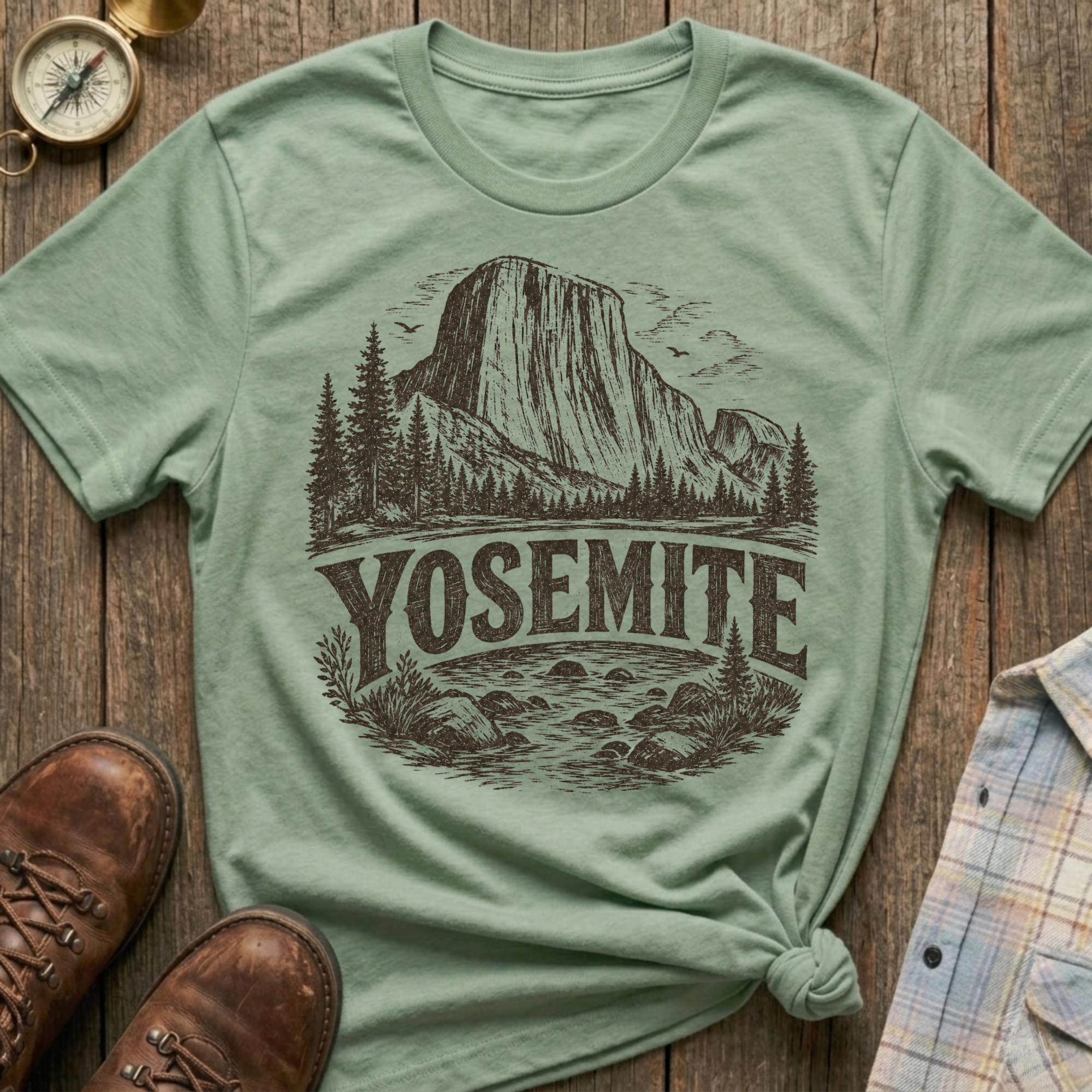 Yosemite Sketch T-Shirt