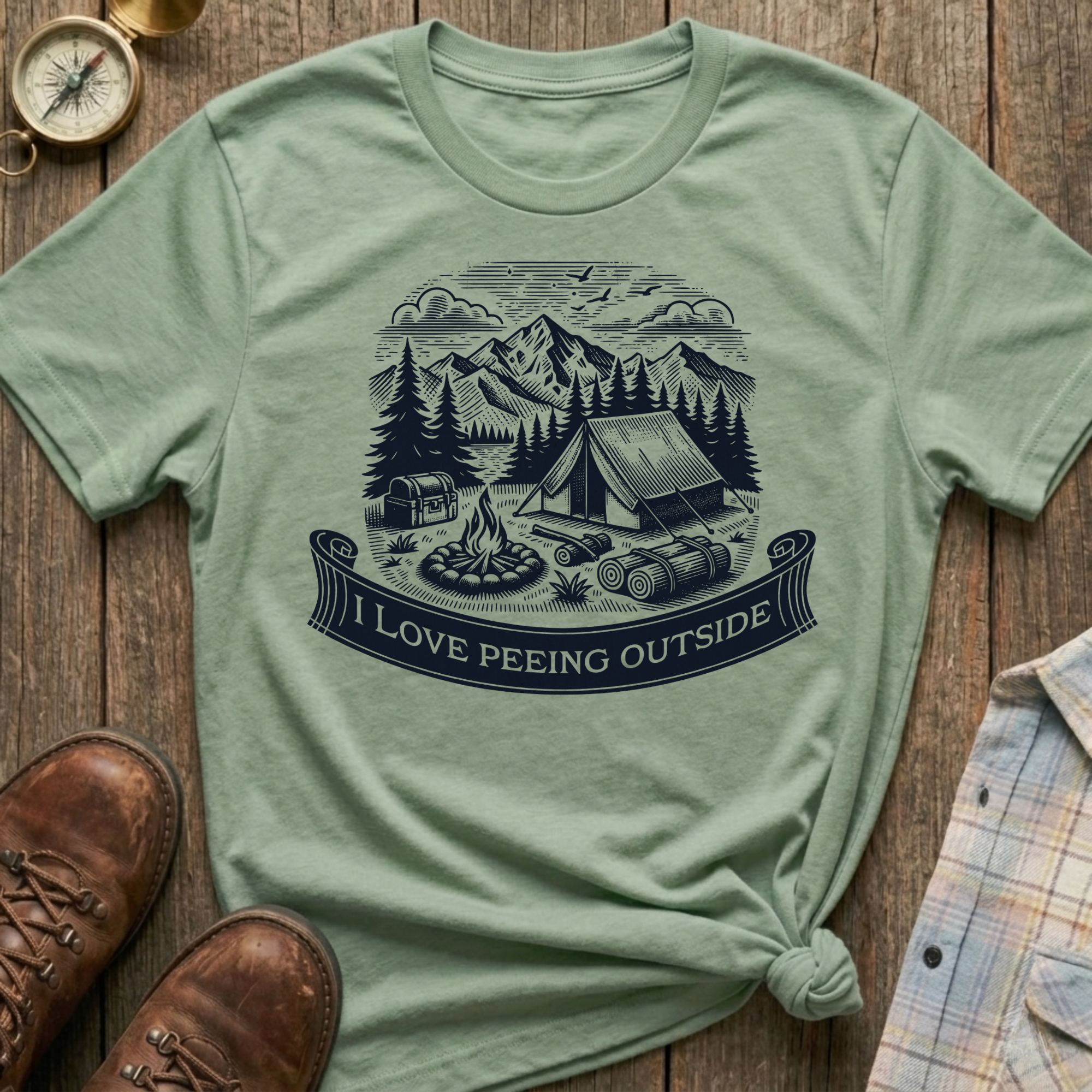 Love Peeing Outside T-Shirt