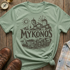 Mykonos Sketch T-Shirt