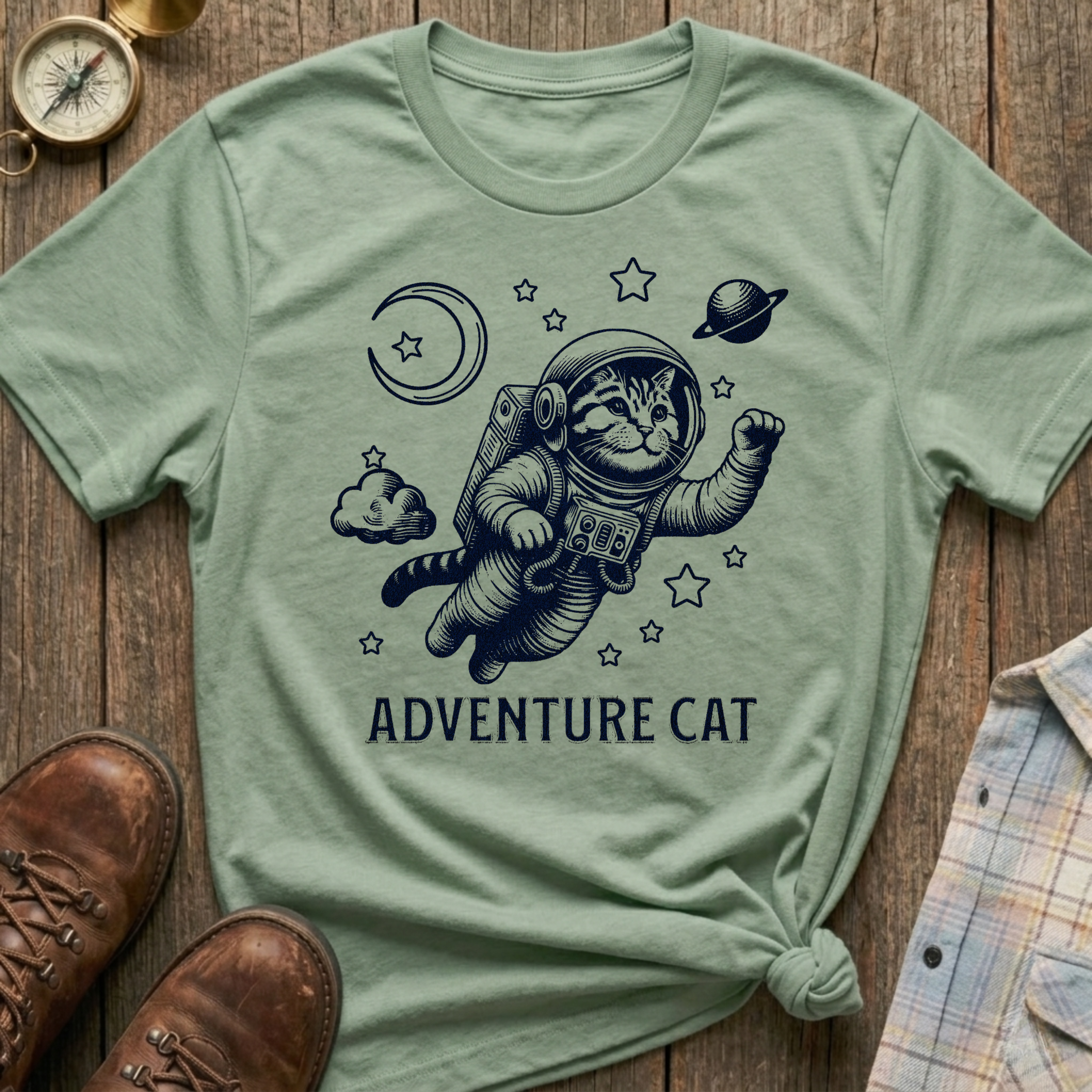 Adventure Cat T-Shirt