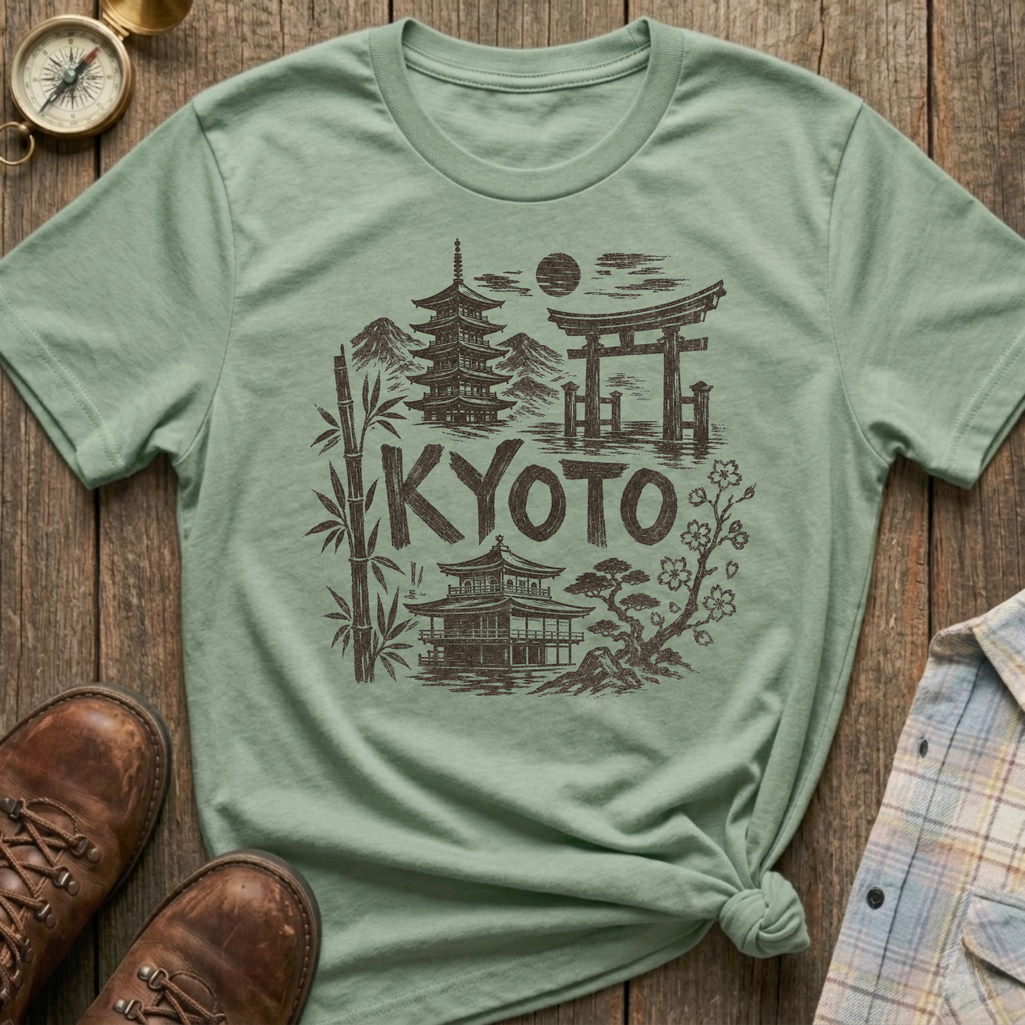 Kyoto Sketch T-Shirt