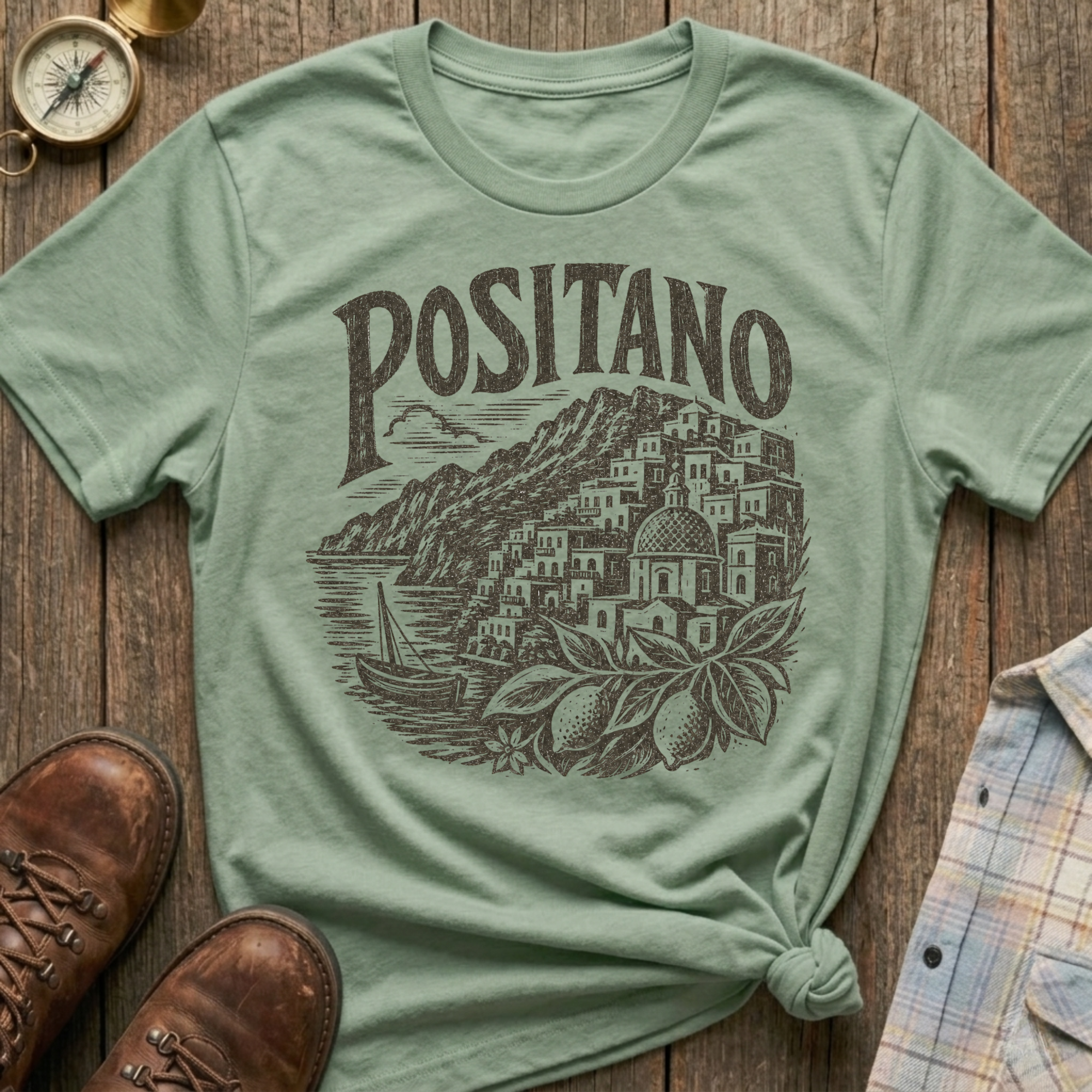 Positano Sketch T-Shirt