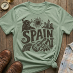 Spain Sketch T-Shirt