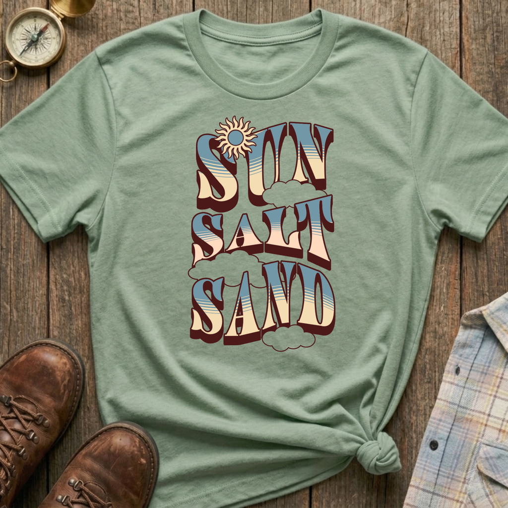 Sun, Salt, Sand T‑Shirt