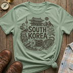 South Korea Sketch T-Shirt