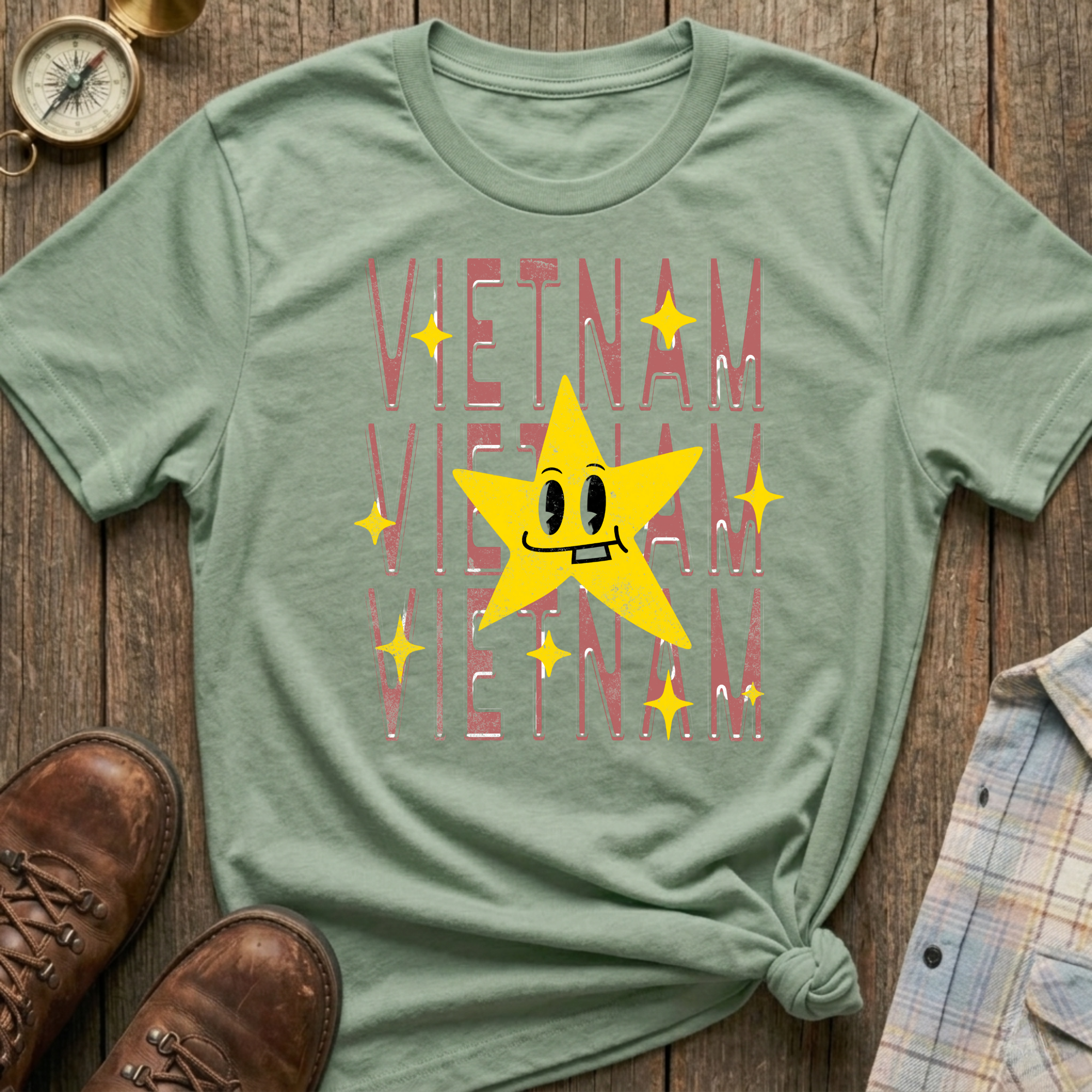 Vietnam Star T‑Shirt