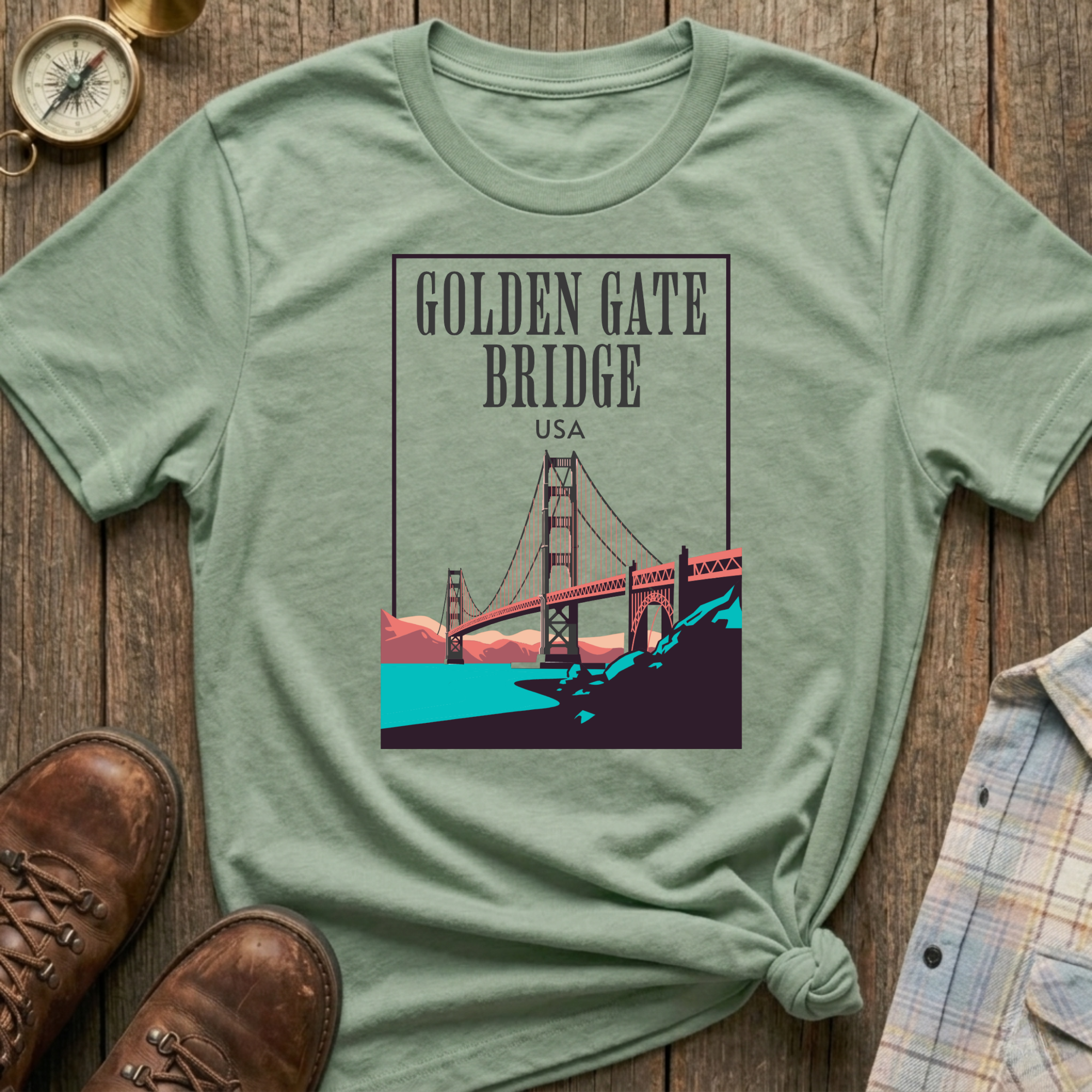 Golden Gate Bridge T-Shirt