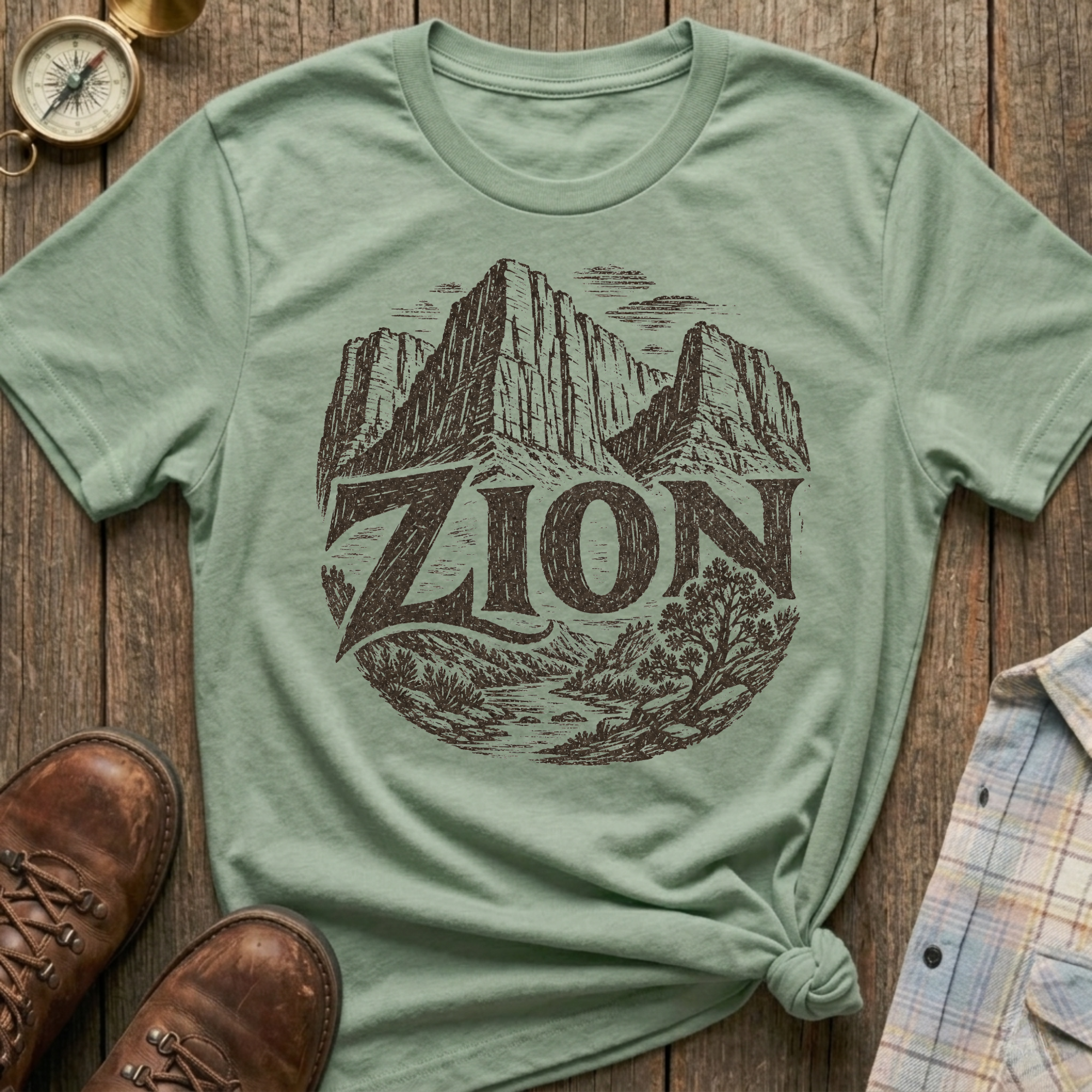 Zion Sketch T-Shirt
