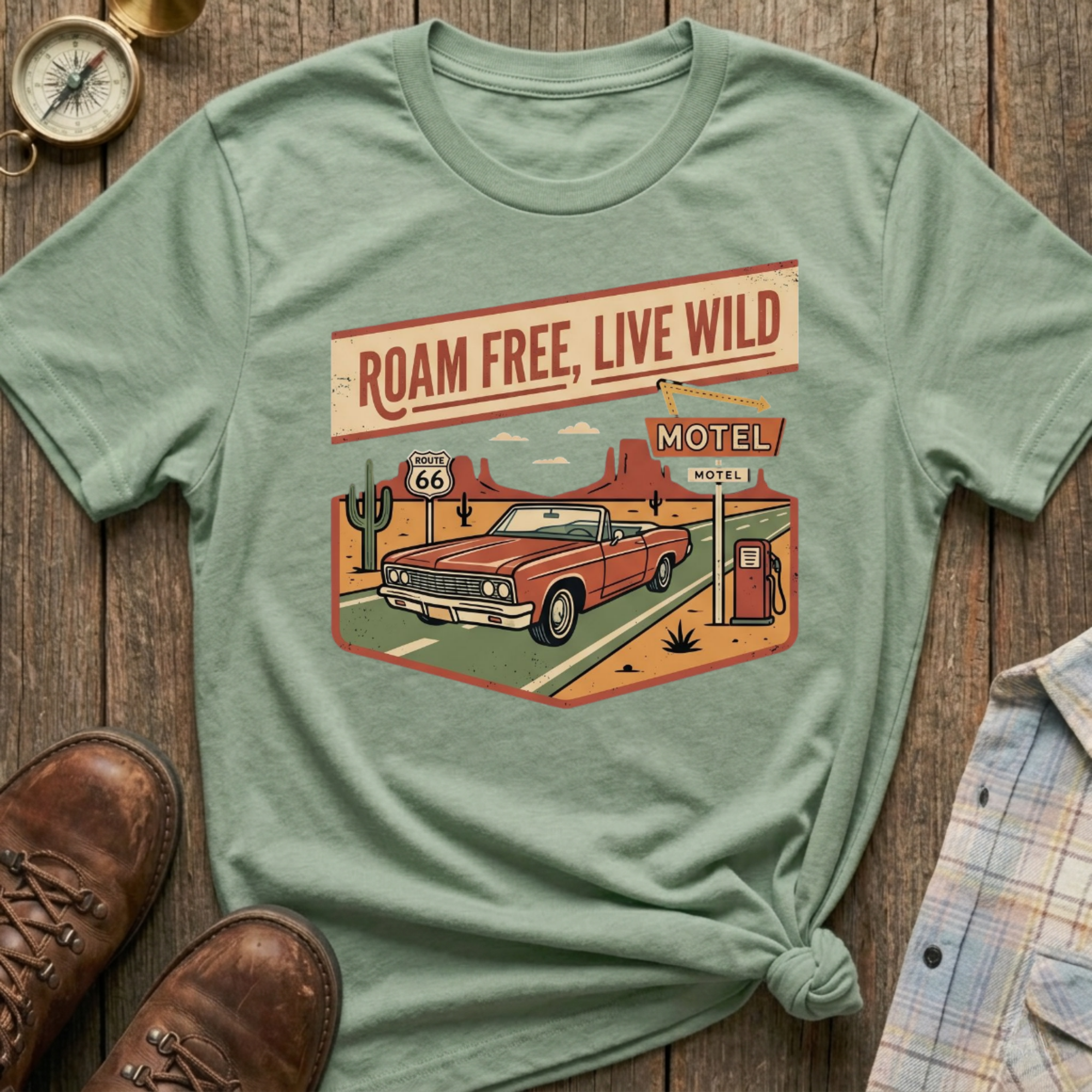 Live Wild T‑Shirt