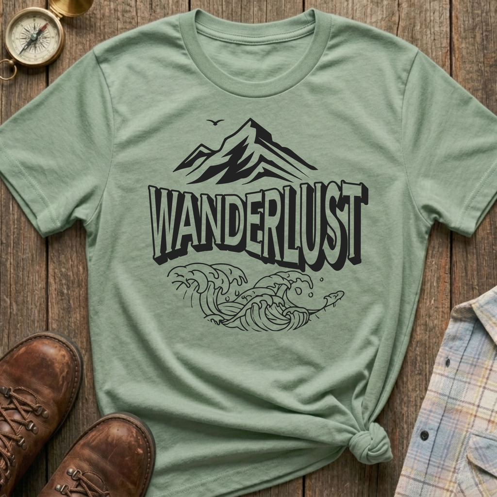 Wanderlust Graphic T-Shirt